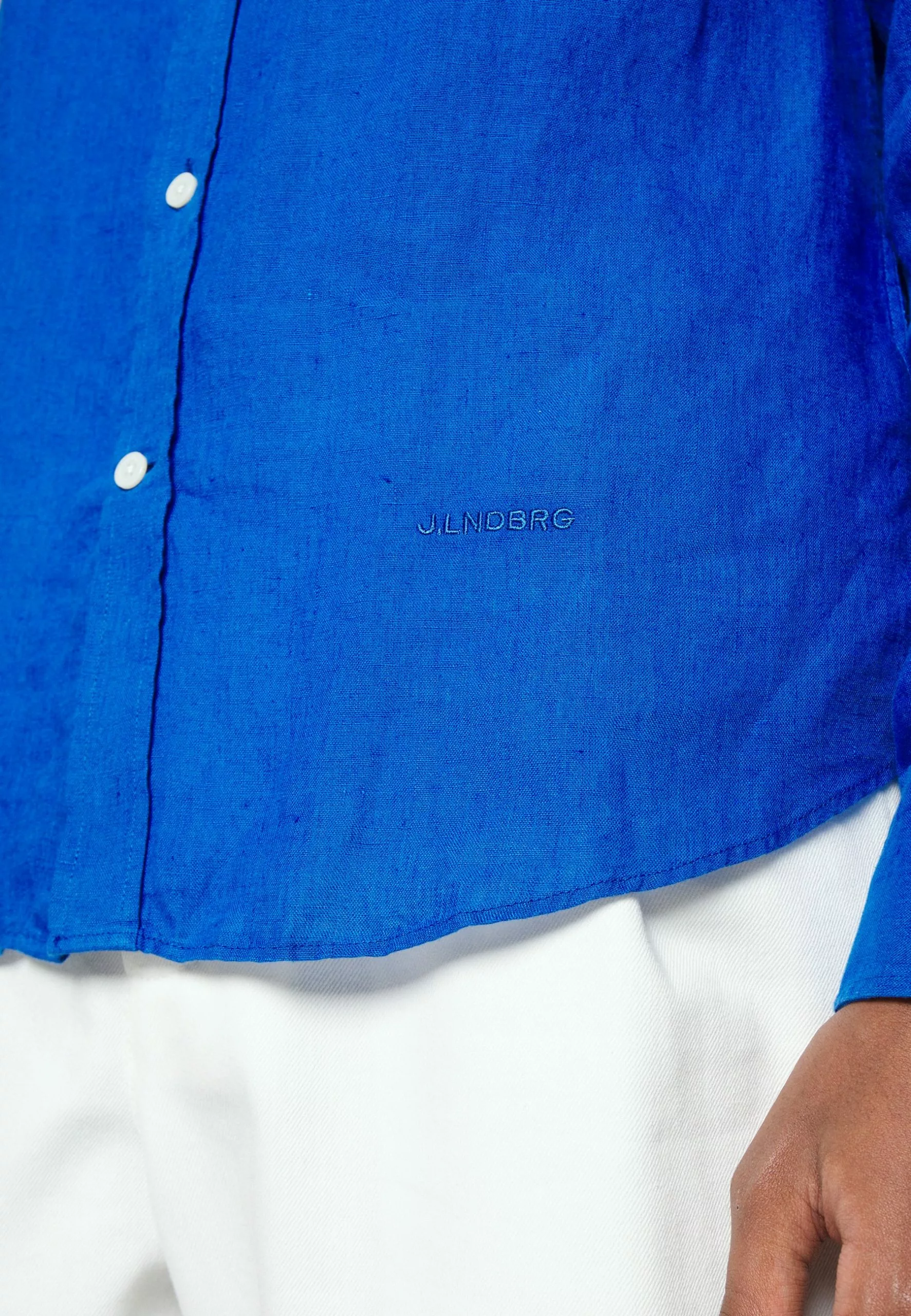 J.LINDEBERGCLEAN SHIRT - Skjorta - Lapis Blue 7 J.LINDEBERGCLEAN SHIRT - Skjorta - Lapis Blue - Bild 7