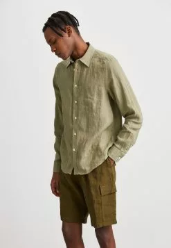 J.LINDEBERGCLEAN SHIRT - Skjorta - Aloe