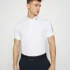 J.Lindeberg SportsTOUR TECH FIT GOLF - T-shirt Till Träning - White