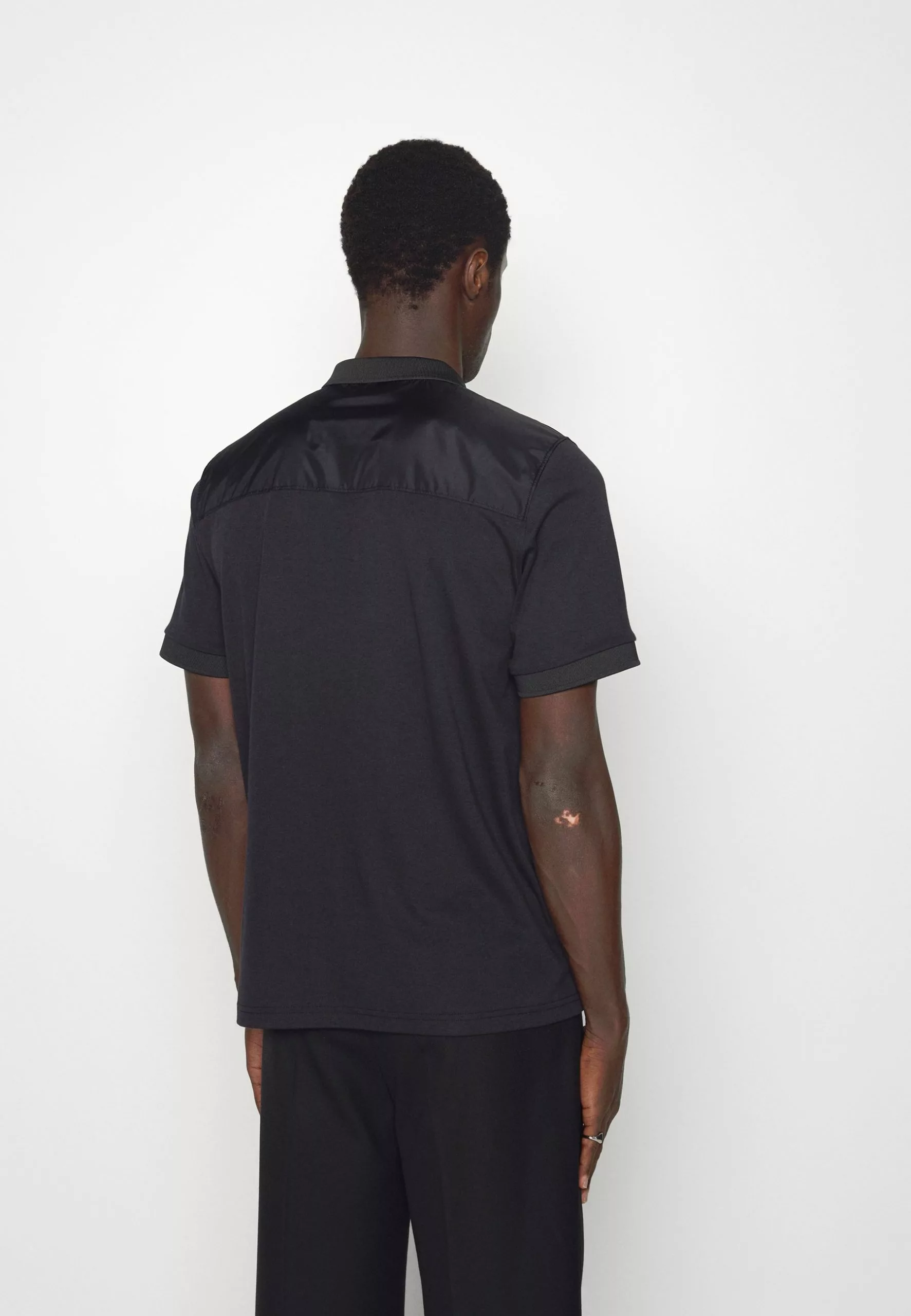 J.LINDEBERGDANILO HYBRID - Piké - Black 4 J.LINDEBERGDANILO HYBRID - Piké - Black - Bild 4