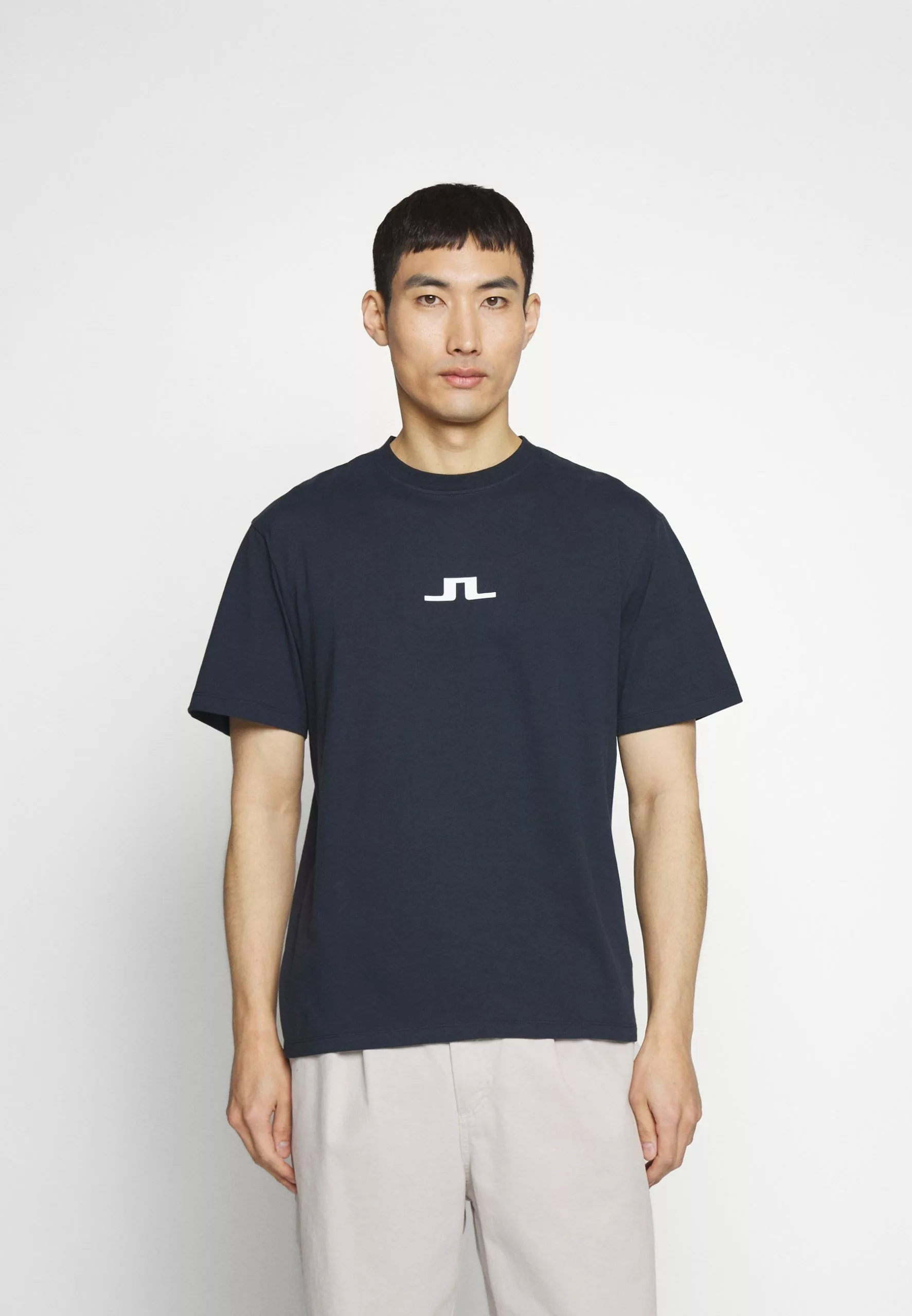 J.LINDEBERGDARCY LOGO TEE - T-shirt Med Print - Navy 3 J.LINDEBERGDARCY LOGO TEE - T-shirt Med Print - Navy - Bild 3