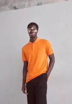 J.LINDEBERGRUBI SLIM - Piké - Russet Orange