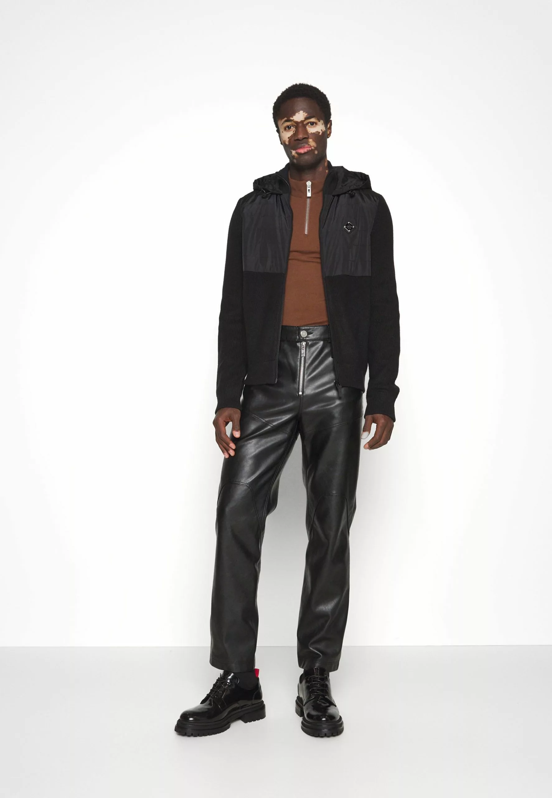 J.LINDEBERGPERRY HYBRID HOOD JACKET - Kofta - Black 5 J.LINDEBERGPERRY HYBRID HOOD JACKET - Kofta - Black - Bild 5