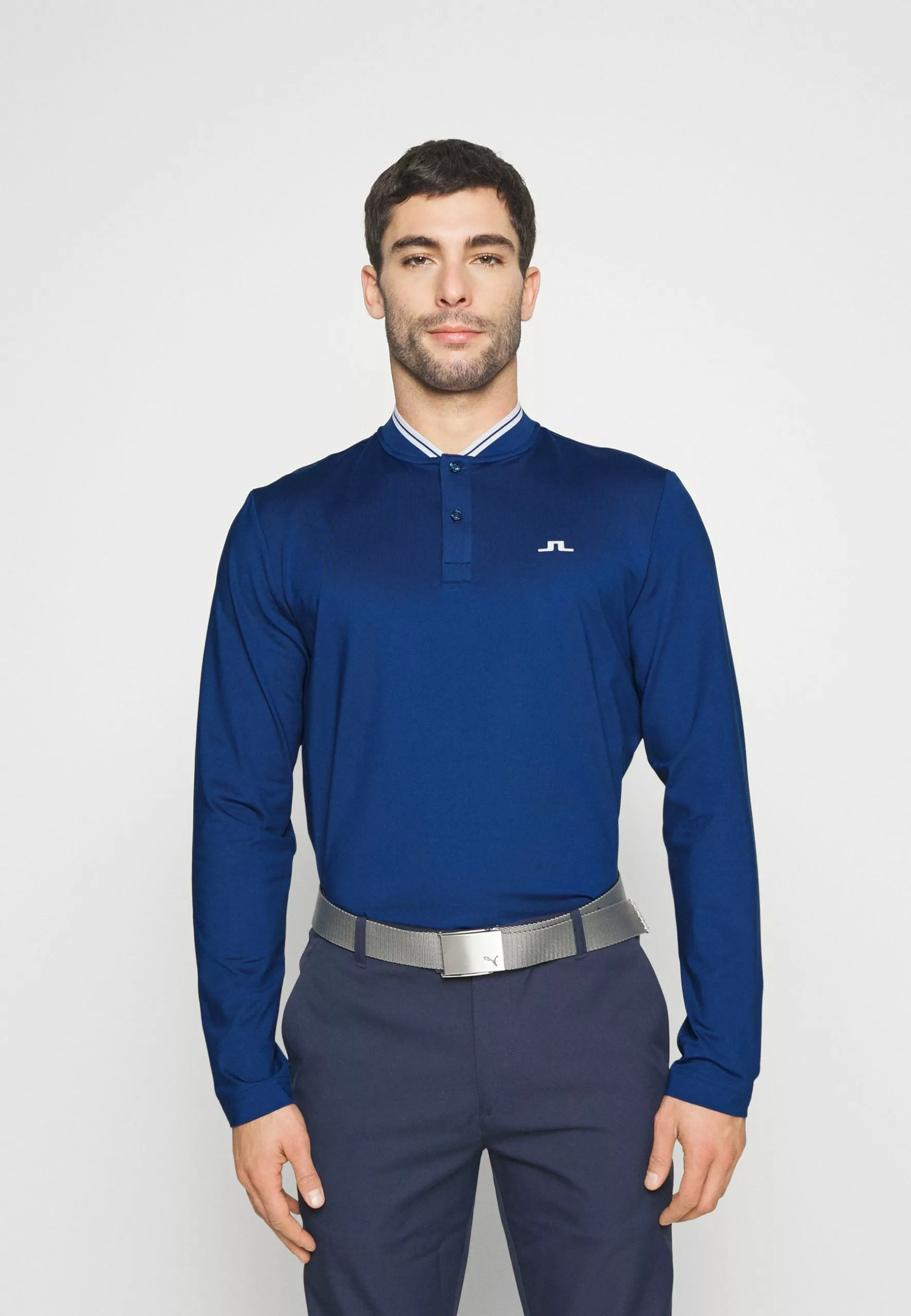 J.LINDEBERGTYSON LS REG FIT - Långärmad Tröja - Navy/peony 1 J.LINDEBERGTYSON LS REG FIT - Långärmad Tröja - Navy/peony