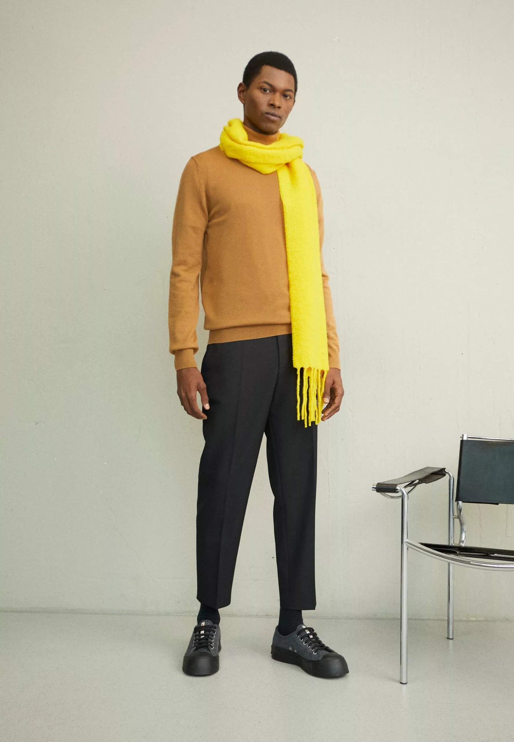 J.LINDEBERGTURTLENECK - Stickad Tröja - Chipmunk 2 J.LINDEBERGTURTLENECK - Stickad Tröja - Chipmunk - Bild 2