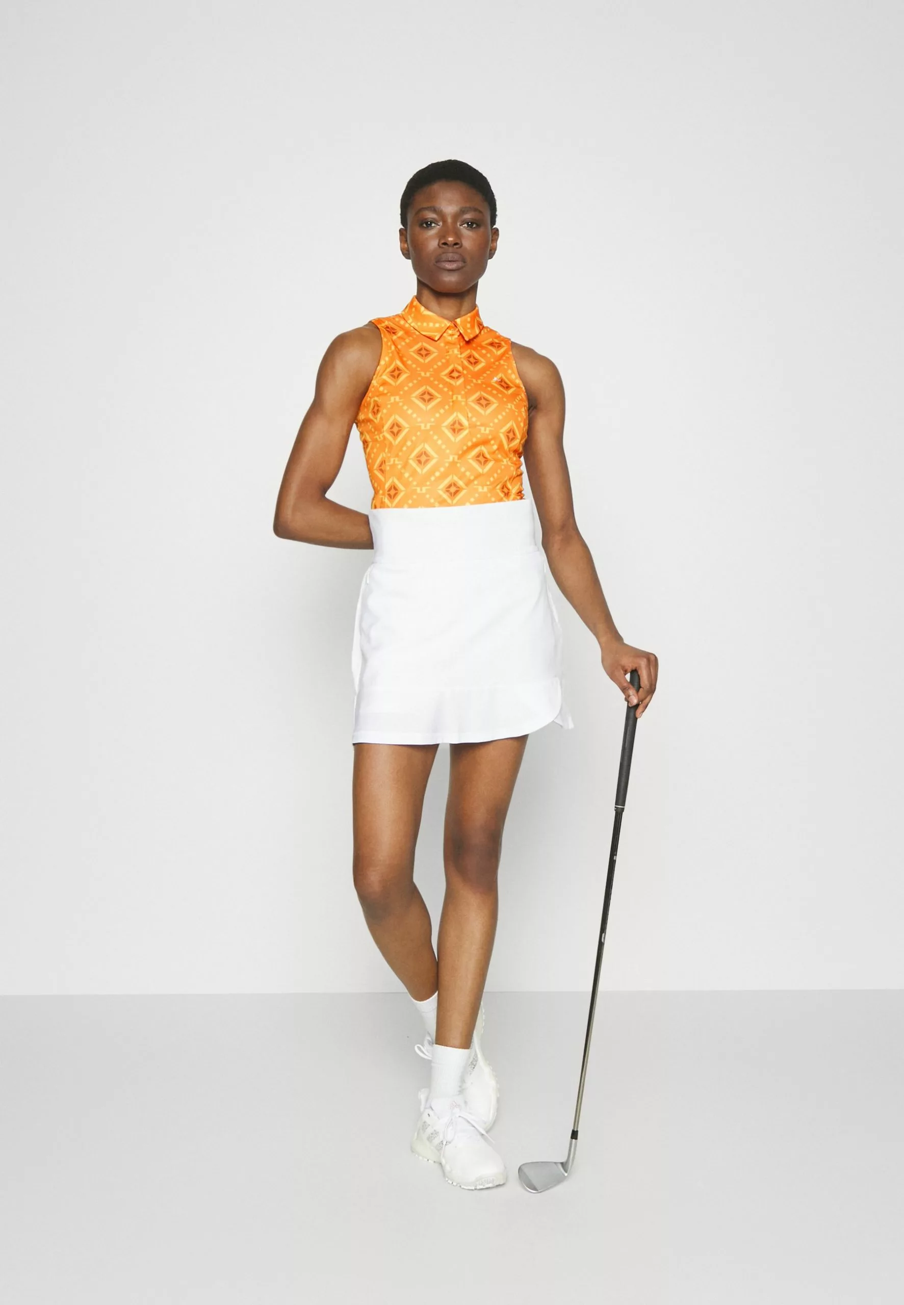 J.Lindeberg SportsDENA SLEEVELESS - Linne - Orange 2 J.Lindeberg SportsDENA SLEEVELESS - Linne - Orange - Bild 2