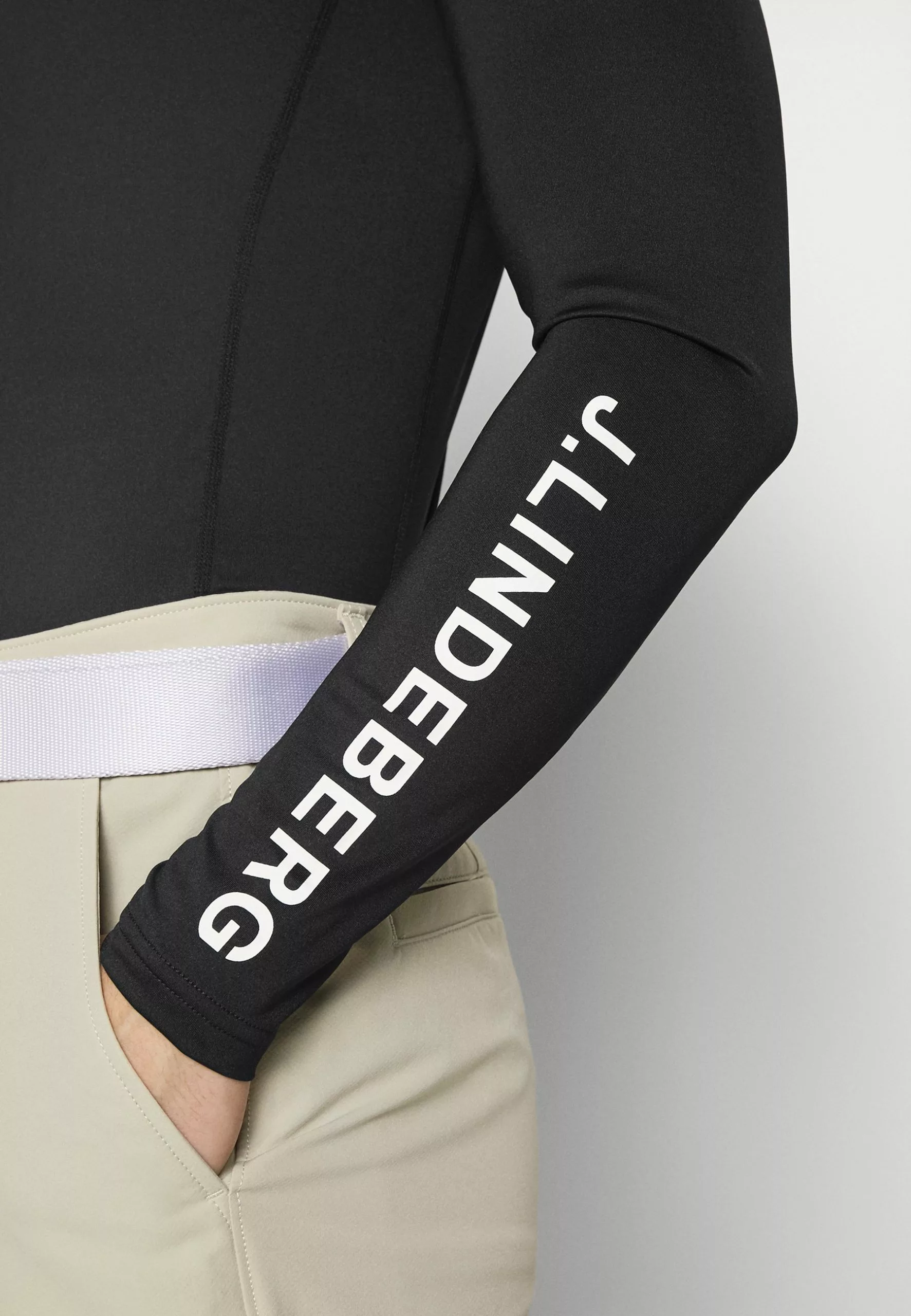 J.Lindeberg SportsAELLO SOFT COMPRESSION - Långärmad Tröja - Black 6 J.Lindeberg SportsAELLO SOFT COMPRESSION - Långärmad Tröja - Black - Bild 6