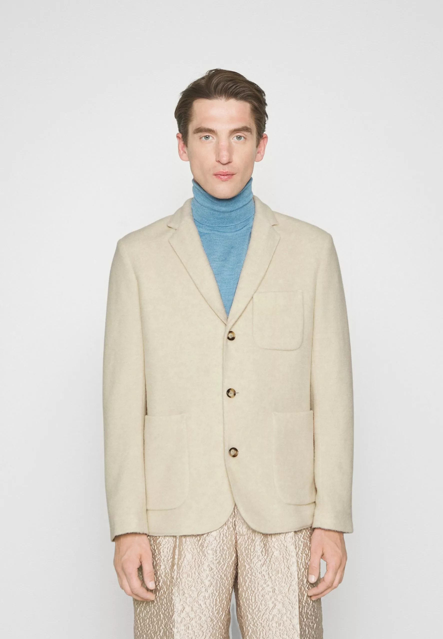 J.LINDEBERGCARLTON - Kavaj - Cloud White 1 J.LINDEBERGCARLTON - Kavaj - Cloud White