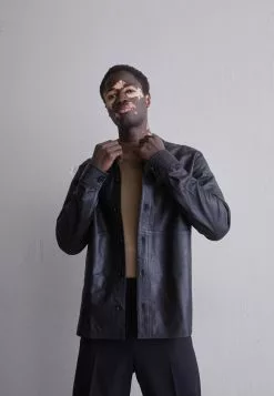 J.LINDEBERGLANDON - Skinnjacka - Black