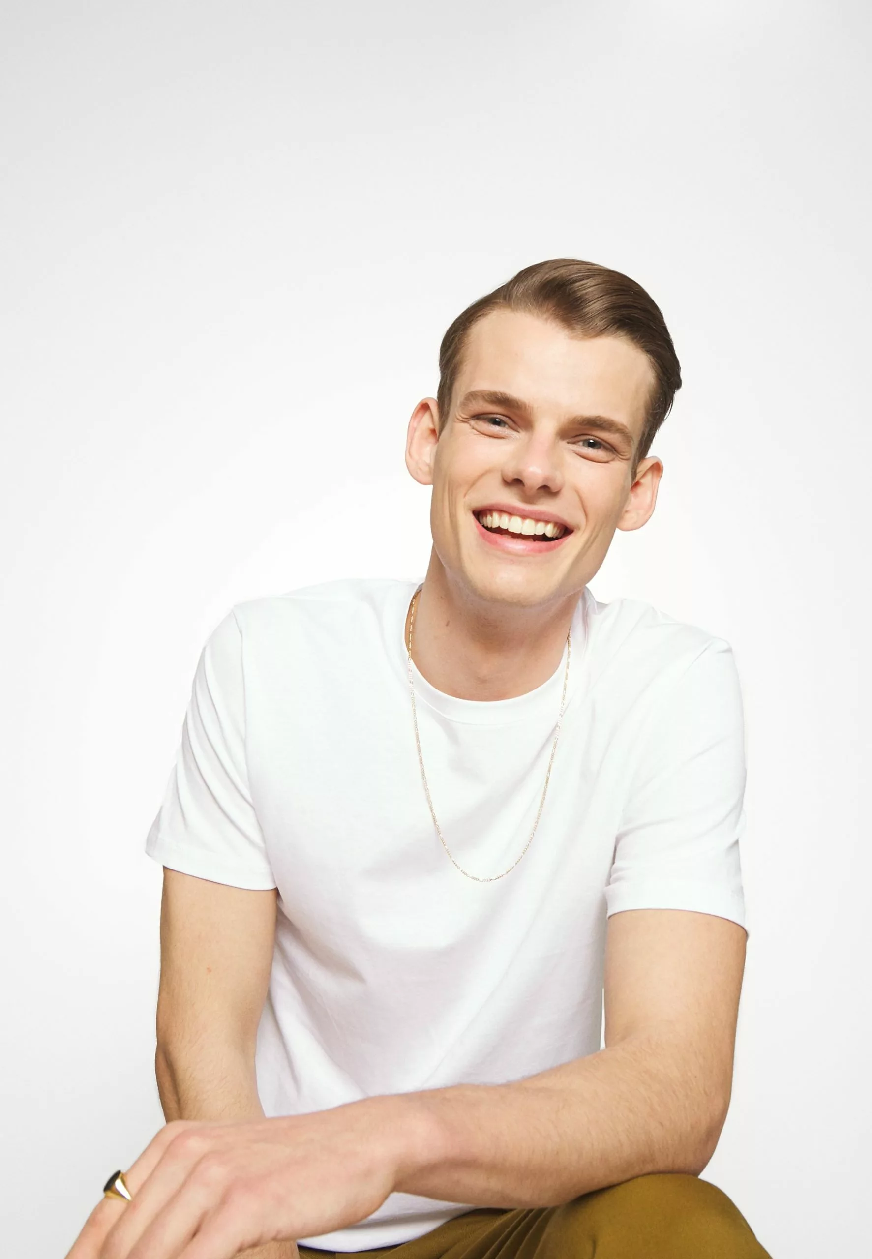 J.LINDEBERGSID - T-shirt - Bas - White 5 J.LINDEBERGSID - T-shirt - Bas - White - Bild 5