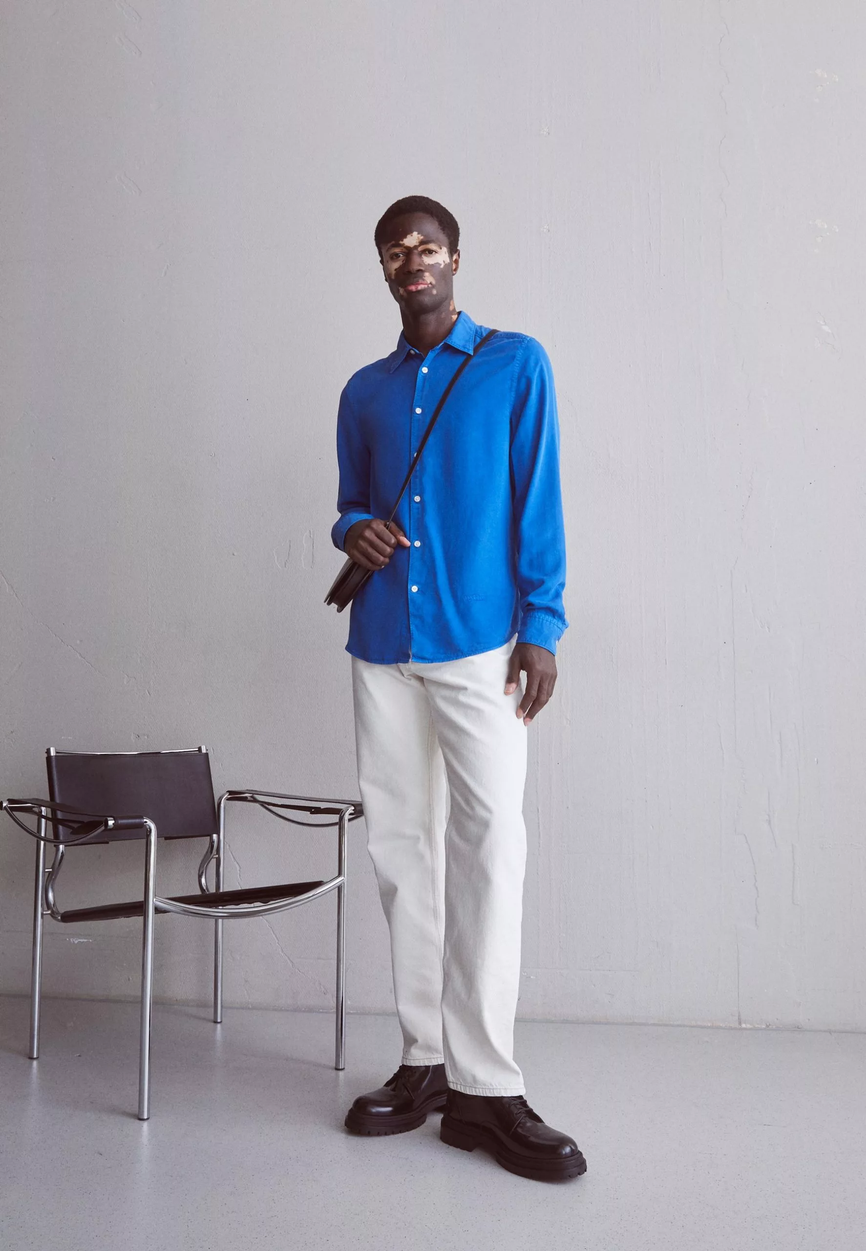 J.LINDEBERGCOMFORT SLIM SHIRT - Skjorta - Lapis Blue 2 J.LINDEBERGCOMFORT SLIM SHIRT - Skjorta - Lapis Blue - Bild 2