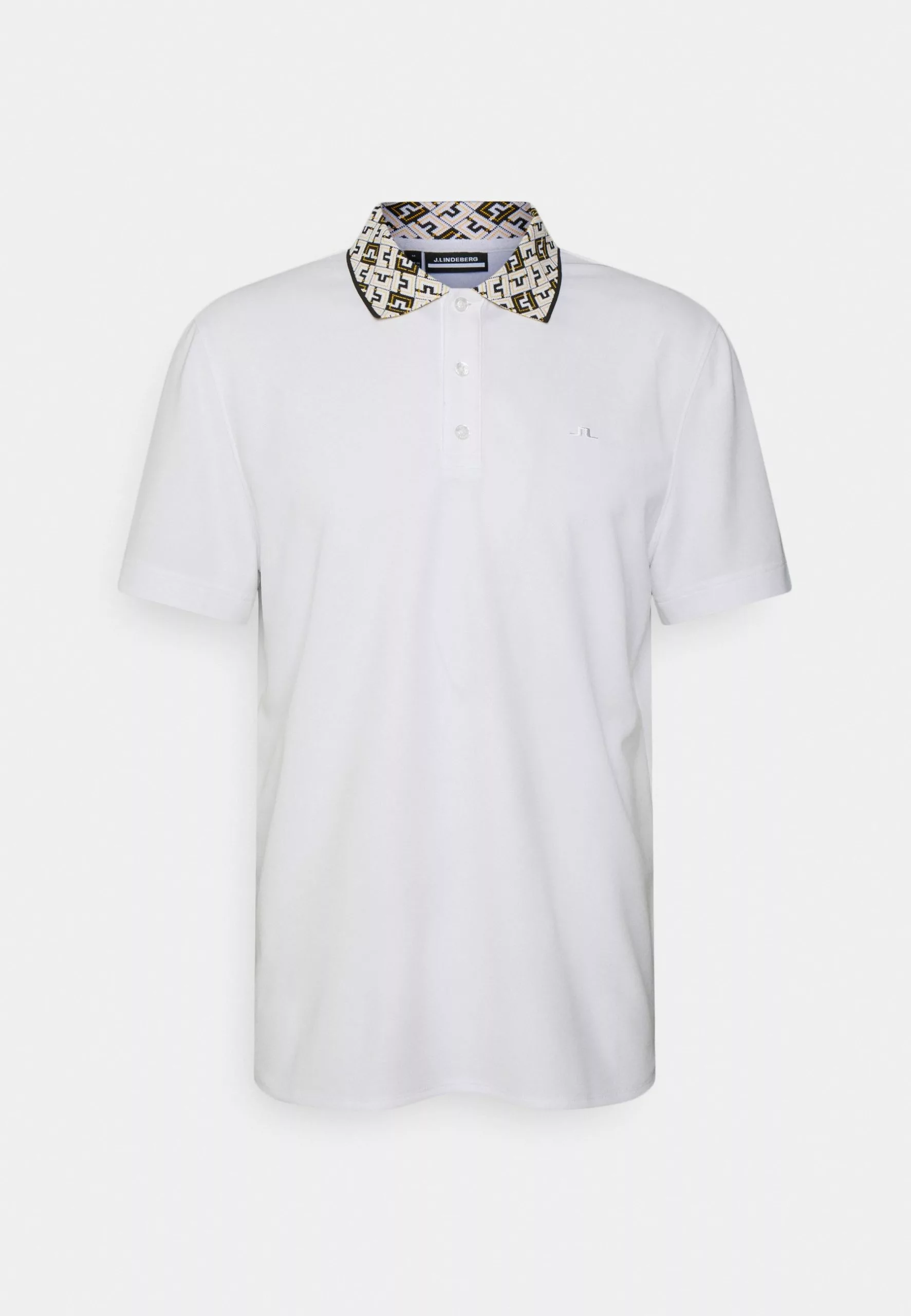 J.LINDEBERGCHECK - Piké - White 1 J.LINDEBERGCHECK - Piké - White