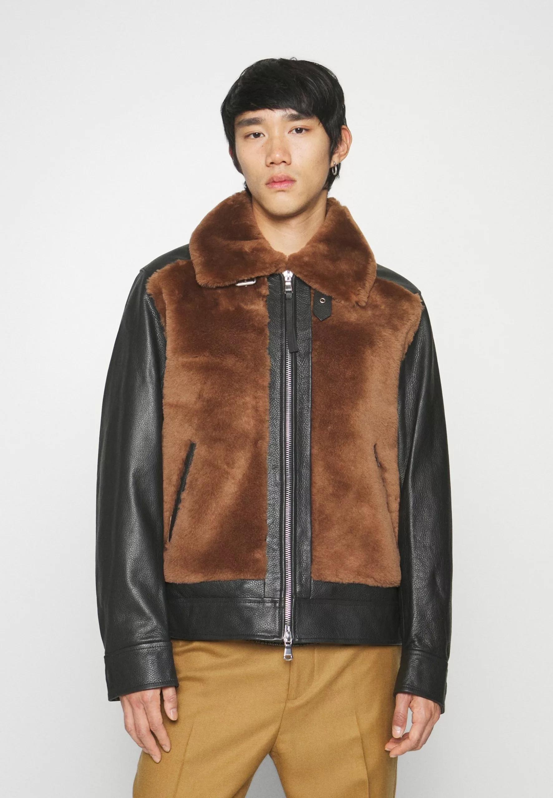 J.LINDEBERGGRIZZLY JACKET - Skinnjacka - Chipmunk 3 J.LINDEBERGGRIZZLY JACKET - Skinnjacka - Chipmunk - Bild 3