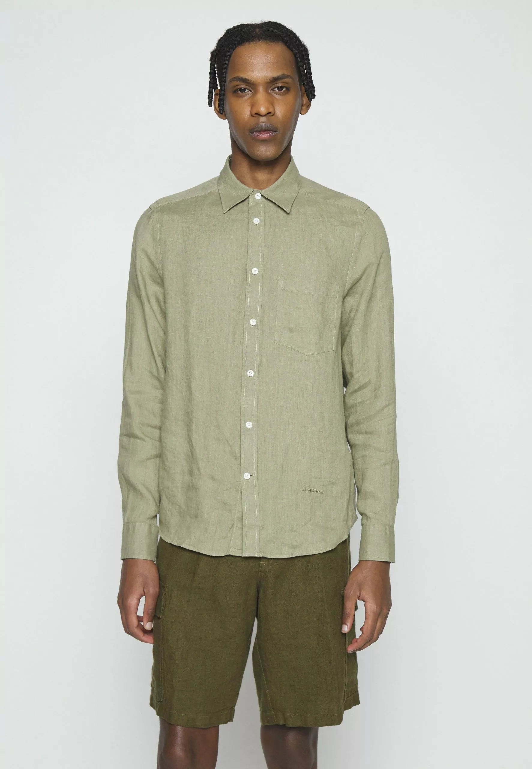 J.LINDEBERGCLEAN SHIRT - Skjorta - Aloe 3 J.LINDEBERGCLEAN SHIRT - Skjorta - Aloe - Bild 3