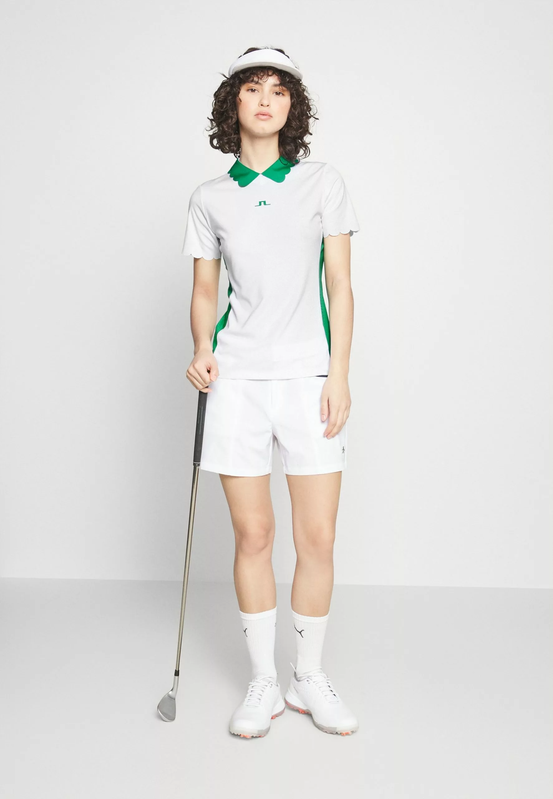 J.LINDEBERGELINA - Piké - White 2 J.LINDEBERGELINA - Piké - White - Bild 2