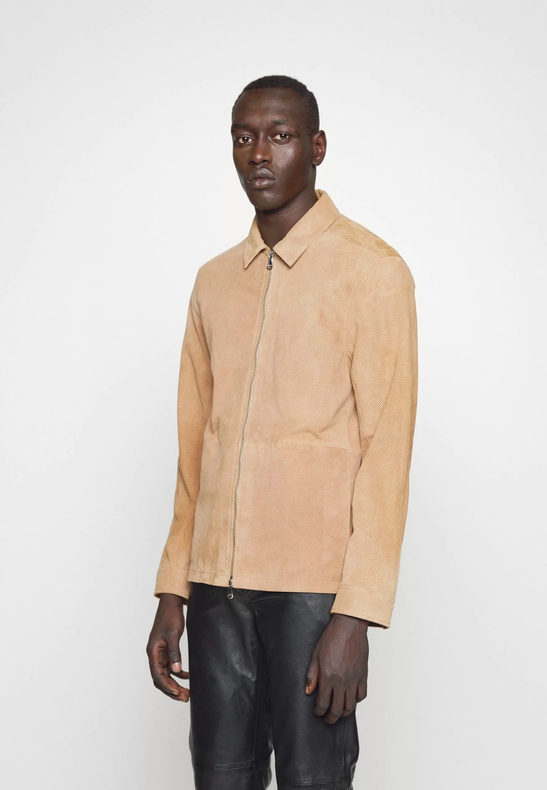 J.LINDEBERGJONAH PERFOR - Skinnjacka - Tiger Brown 3 J.LINDEBERGJONAH PERFOR - Skinnjacka - Tiger Brown - Bild 3