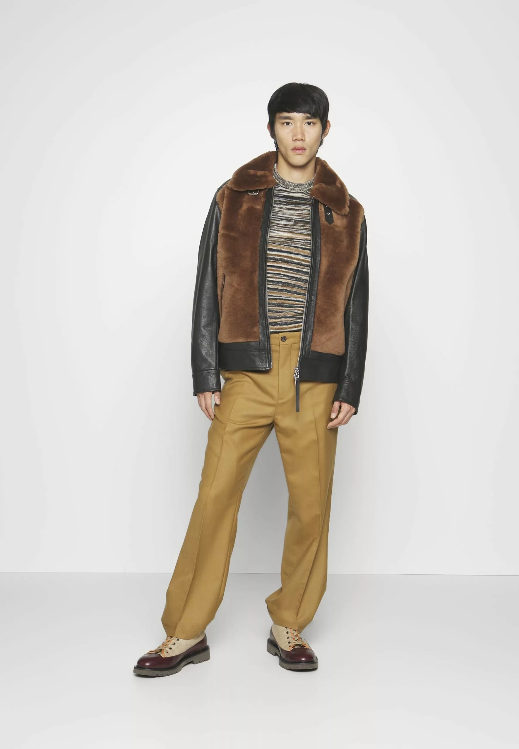 J.LINDEBERGGRIZZLY JACKET - Skinnjacka - Chipmunk 5 J.LINDEBERGGRIZZLY JACKET - Skinnjacka - Chipmunk - Bild 5