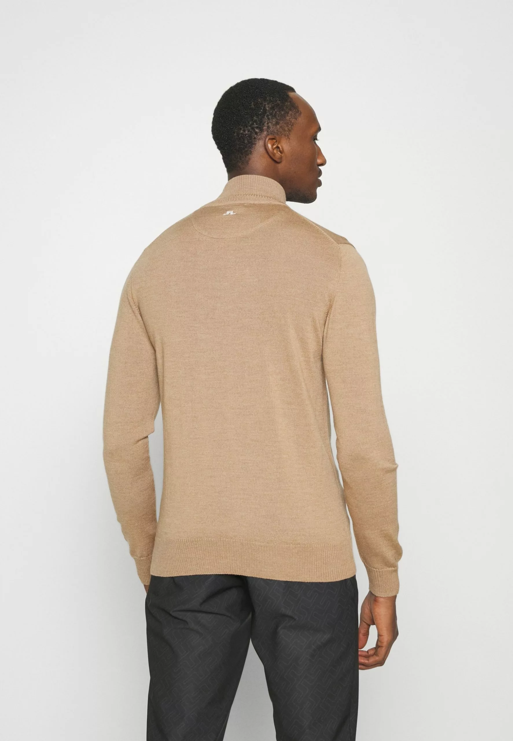 J.Lindeberg SportsKIAN ZIPPED SWEATER - Stickad Tröja - Tiger Brown 3 J.Lindeberg SportsKIAN ZIPPED SWEATER - Stickad Tröja - Tiger Brown - Bild 3