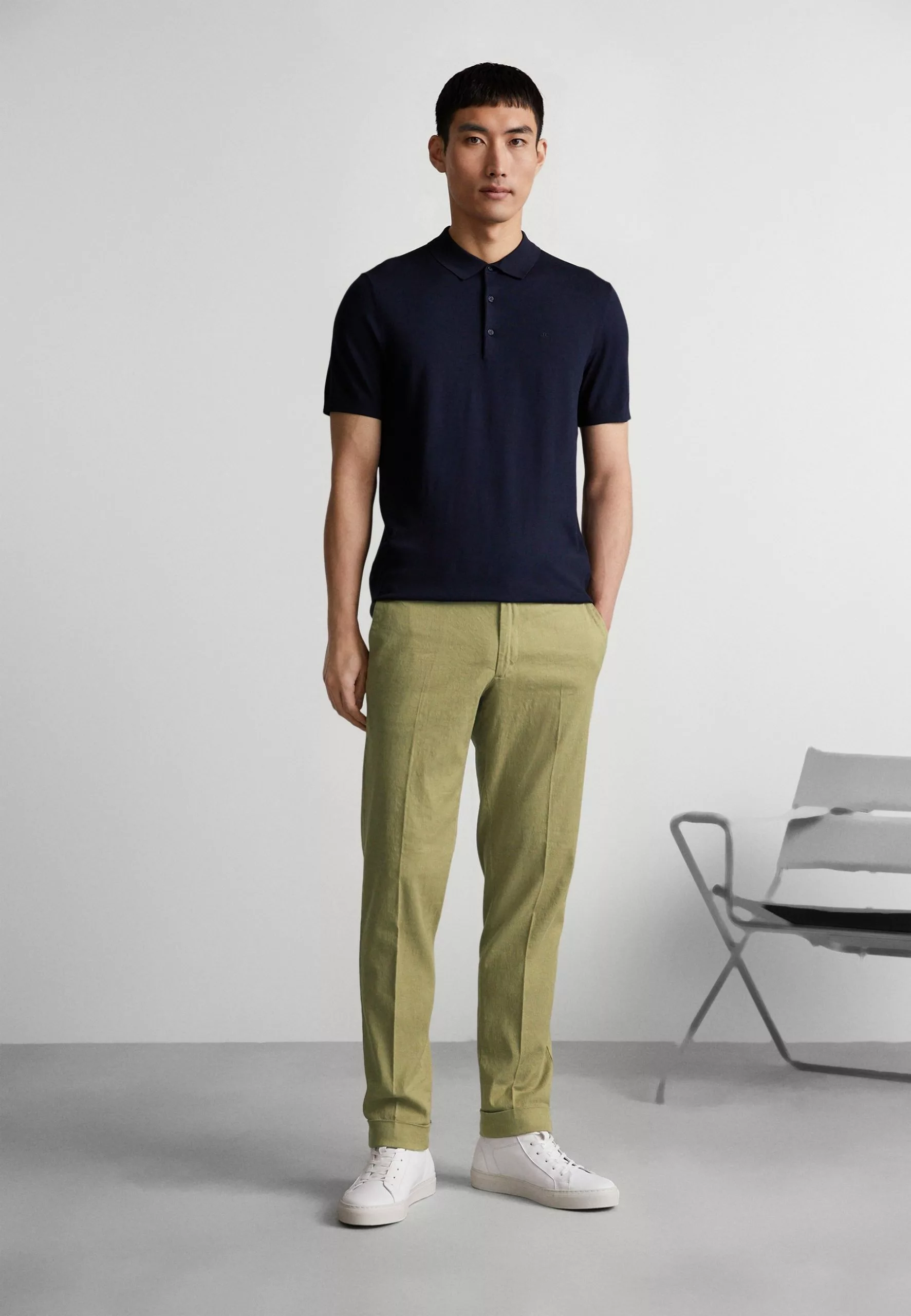 J.LINDEBERGGRANT PANTS - Chinos - Aloe 2 J.LINDEBERGGRANT PANTS - Chinos - Aloe - Bild 2
