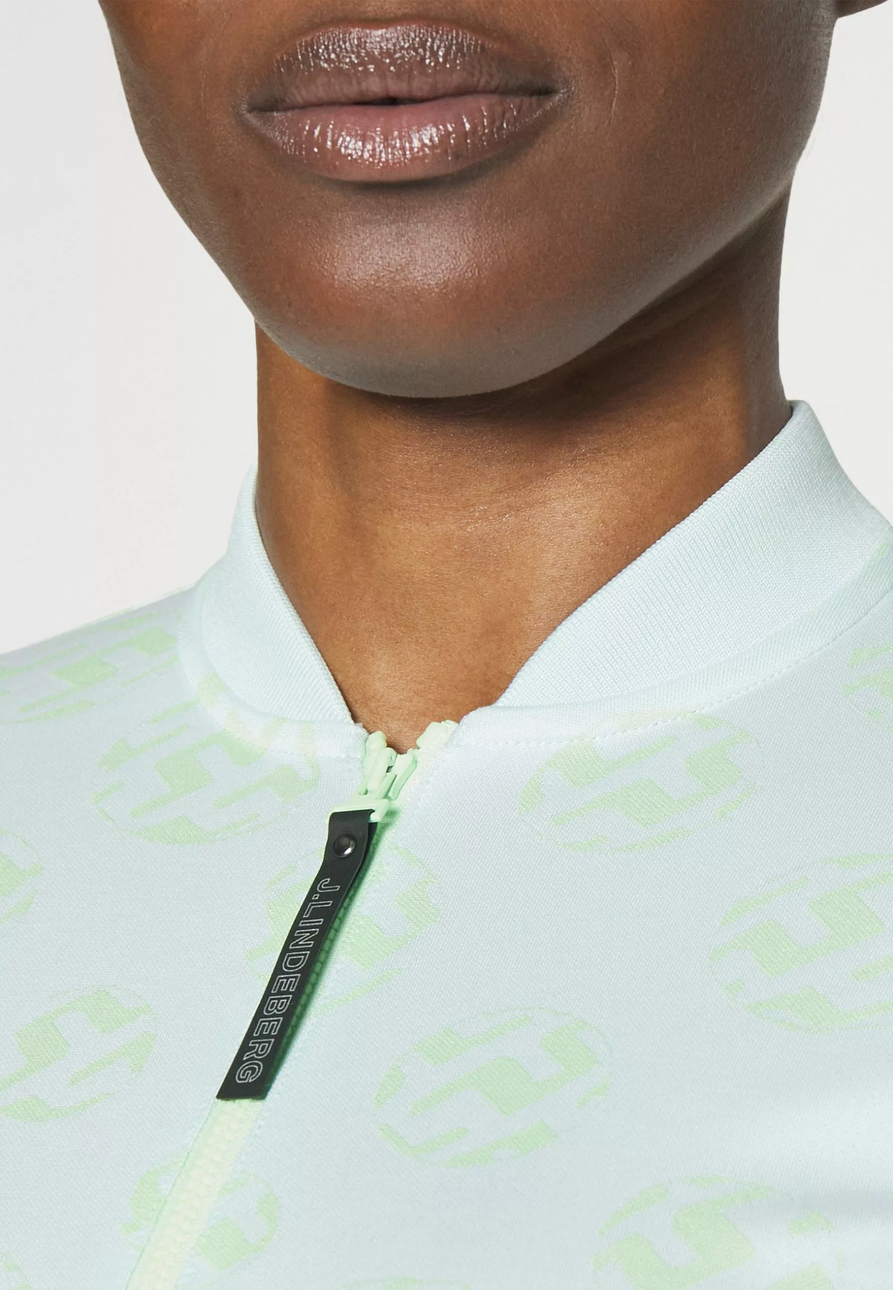 J.Lindeberg SportsSPOTS MID LAYER - Tröja Med Dragkedja - White Sphere Dot 5 J.Lindeberg SportsSPOTS MID LAYER - Tröja Med Dragkedja - White Sphere Dot - Bild 5