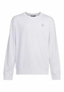J.LINDEBERGIVAR INTERLOCK - Sweatshirt - White