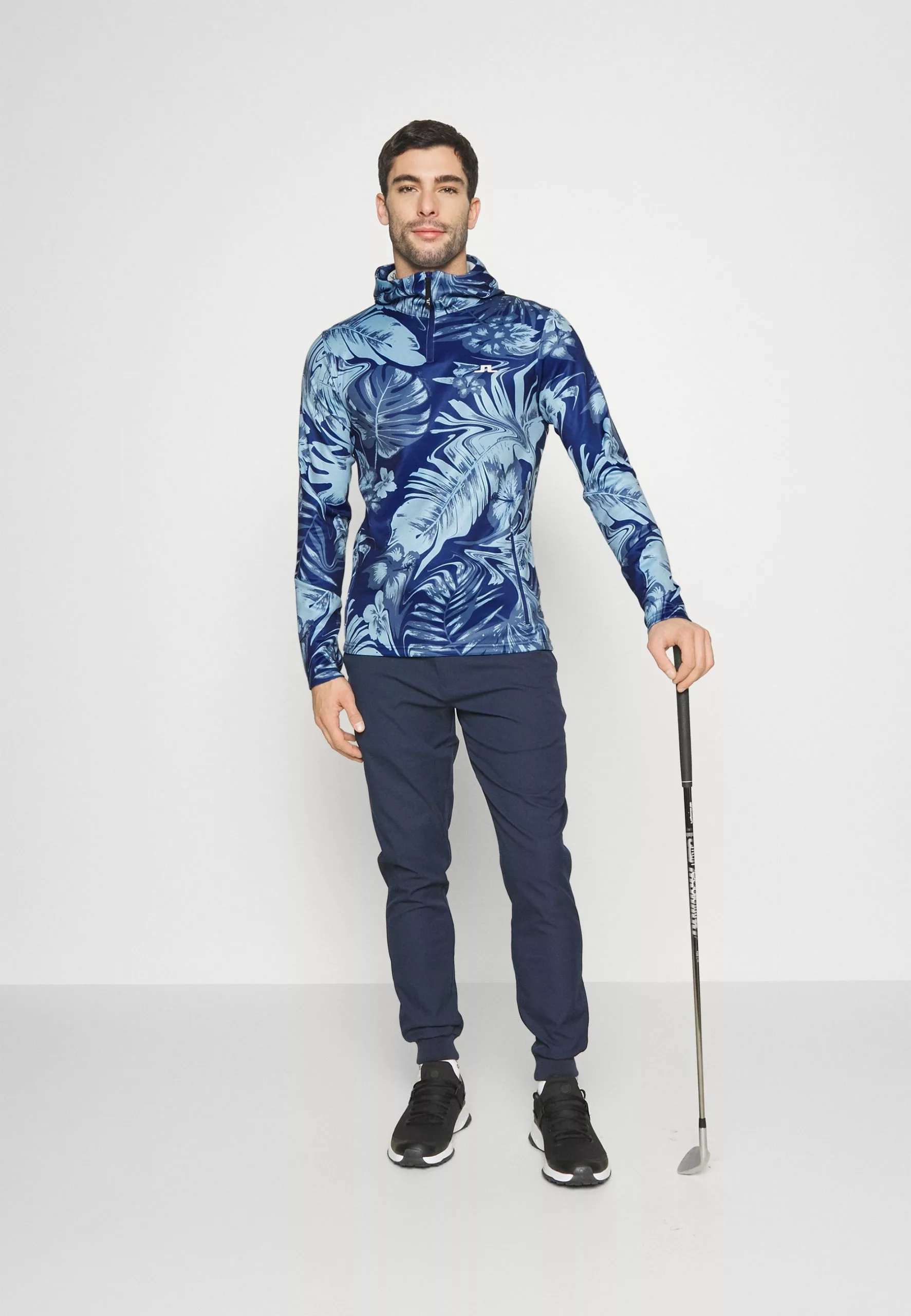 J.Lindeberg SportsAERIAL QUATER HOOD - Långärmad Tröja - Hibiscus Blue 2 J.Lindeberg SportsAERIAL QUATER HOOD - Långärmad Tröja - Hibiscus Blue - Bild 2