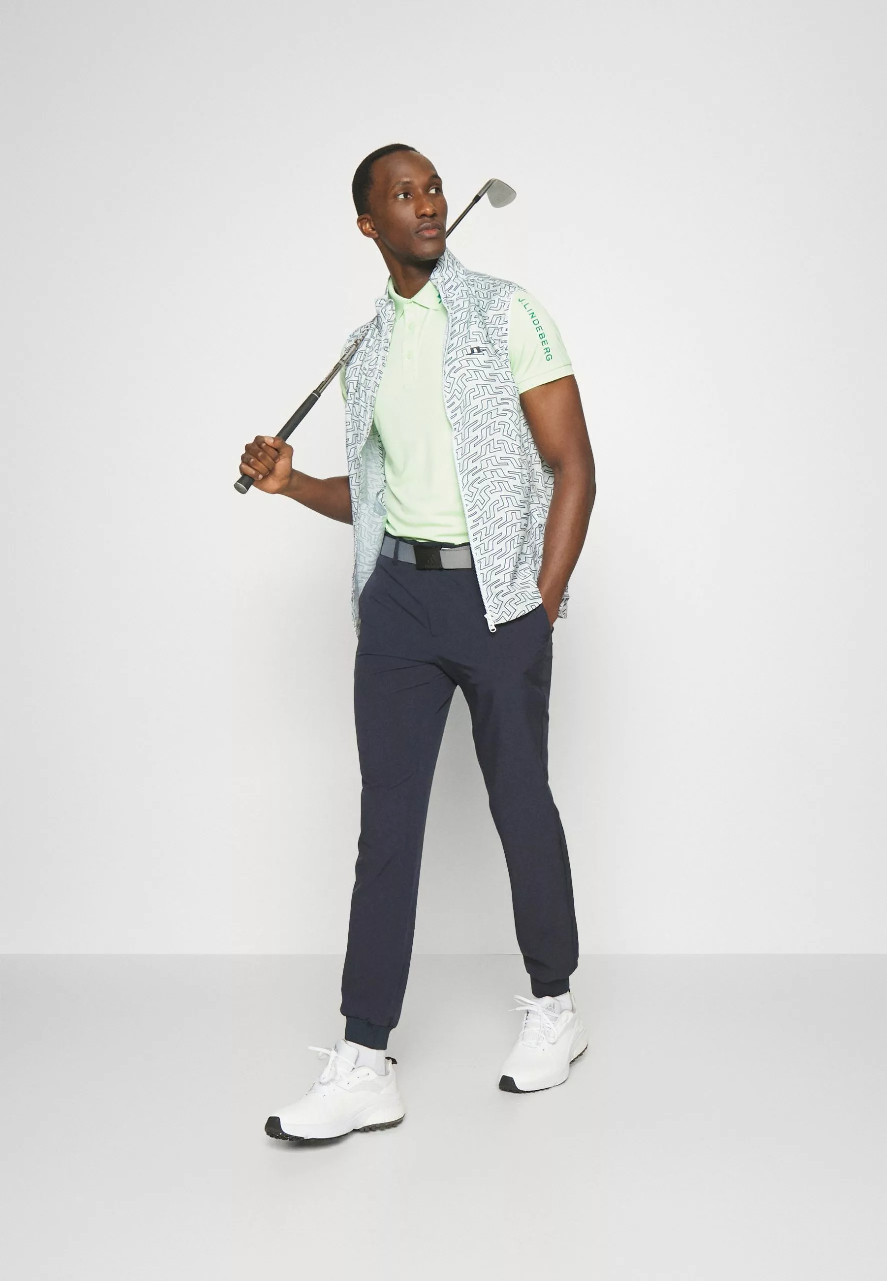 J.LINDEBERGLIGHT PACKABLE VEST - Väst - White 2 J.LINDEBERGLIGHT PACKABLE VEST - Väst - White - Bild 2