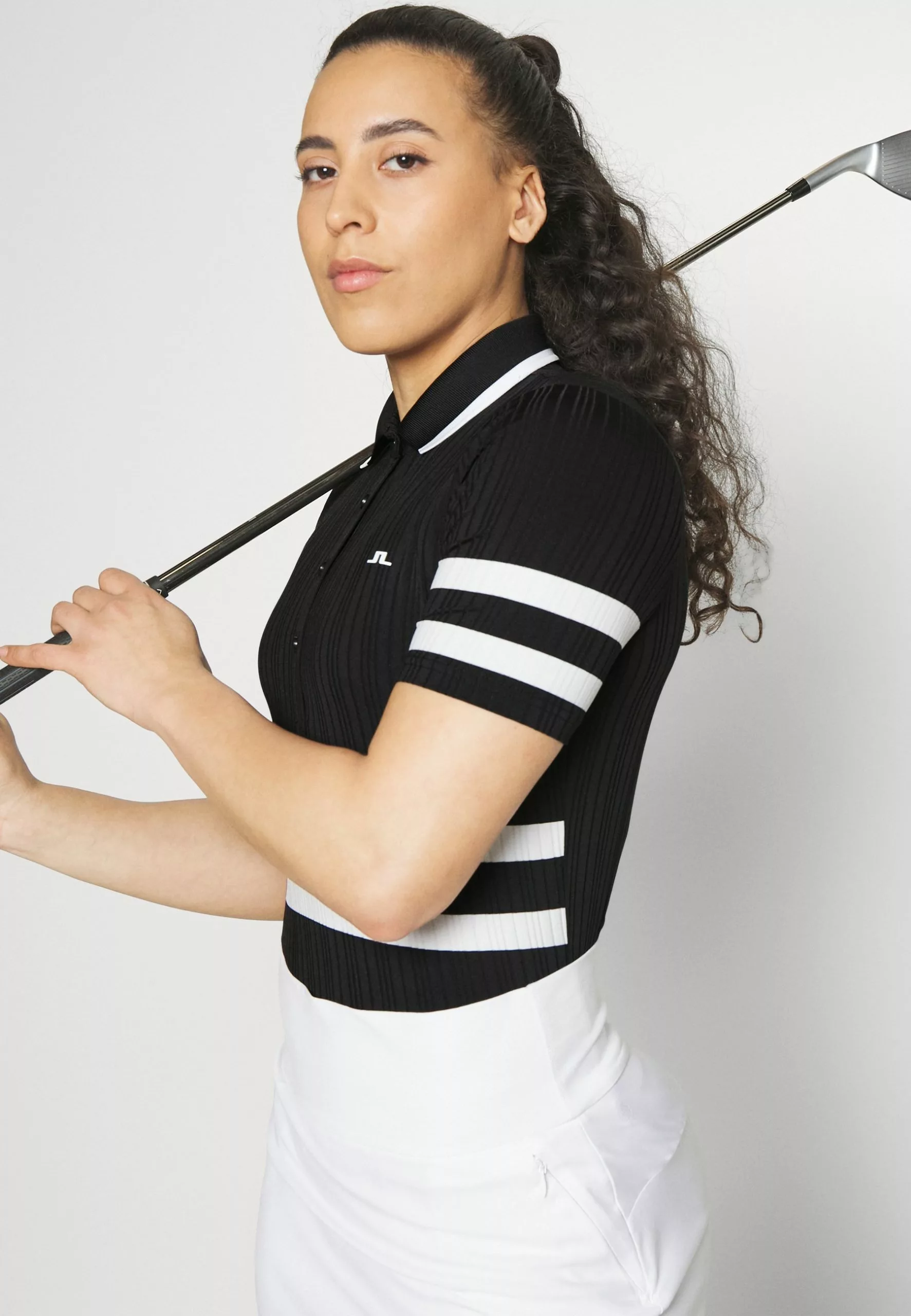 J.LINDEBERGMOIRA POLO - Piké - Black 4 J.LINDEBERGMOIRA POLO - Piké - Black - Bild 4