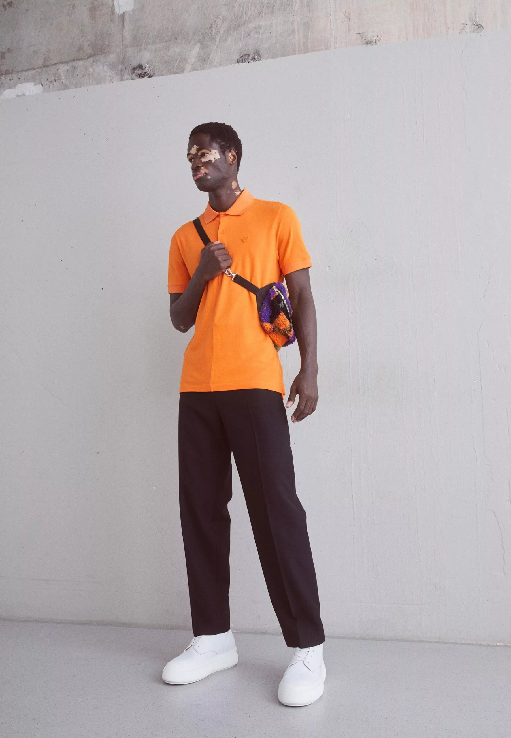 J.LINDEBERGRUBI SLIM - Piké - Russet Orange 2 J.LINDEBERGRUBI SLIM - Piké - Russet Orange - Bild 2