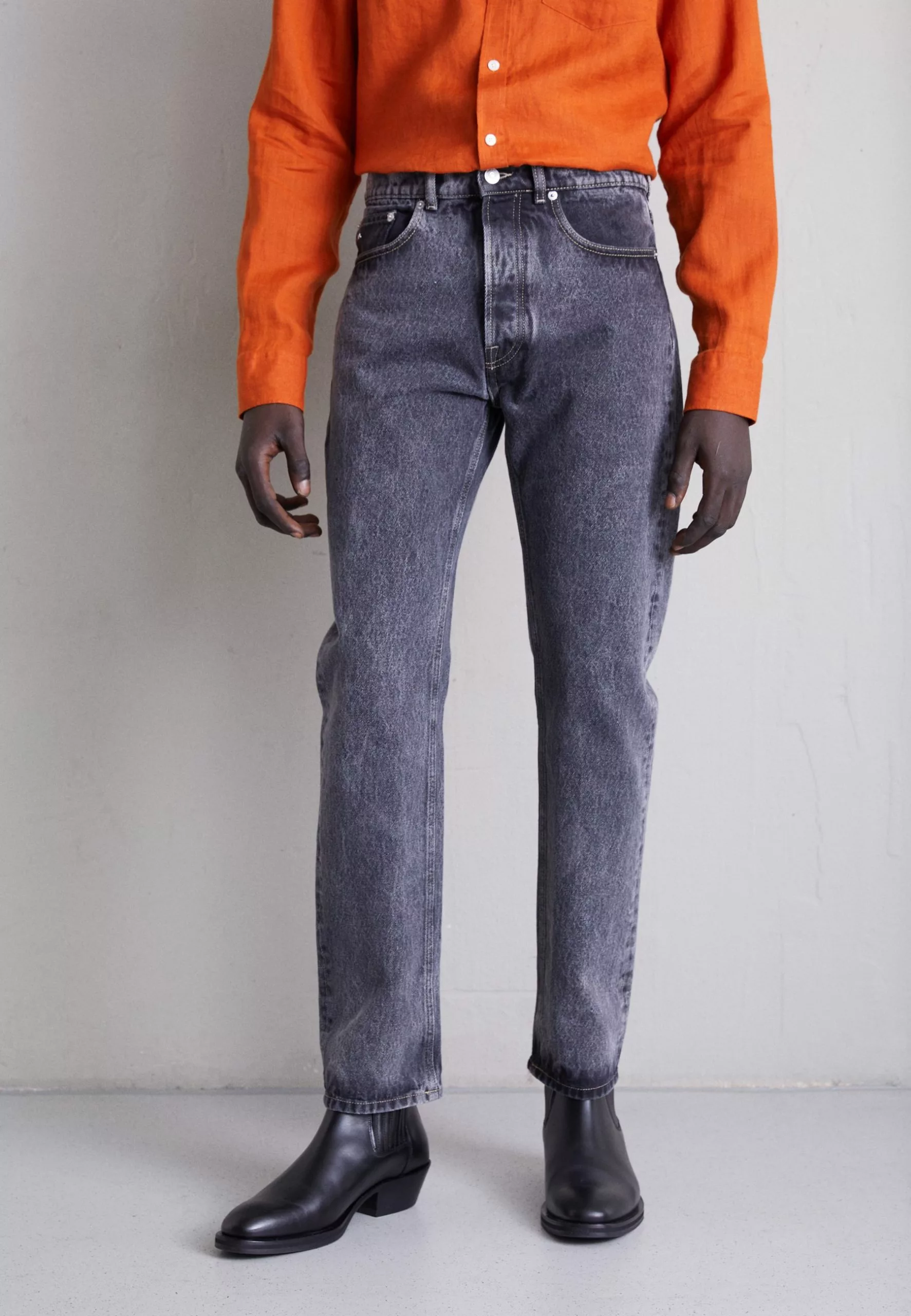 J.LINDEBERGCODY ASH REGULAR - Jeans Tapered Fit - Black 1 J.LINDEBERGCODY ASH REGULAR - Jeans Tapered Fit - Black