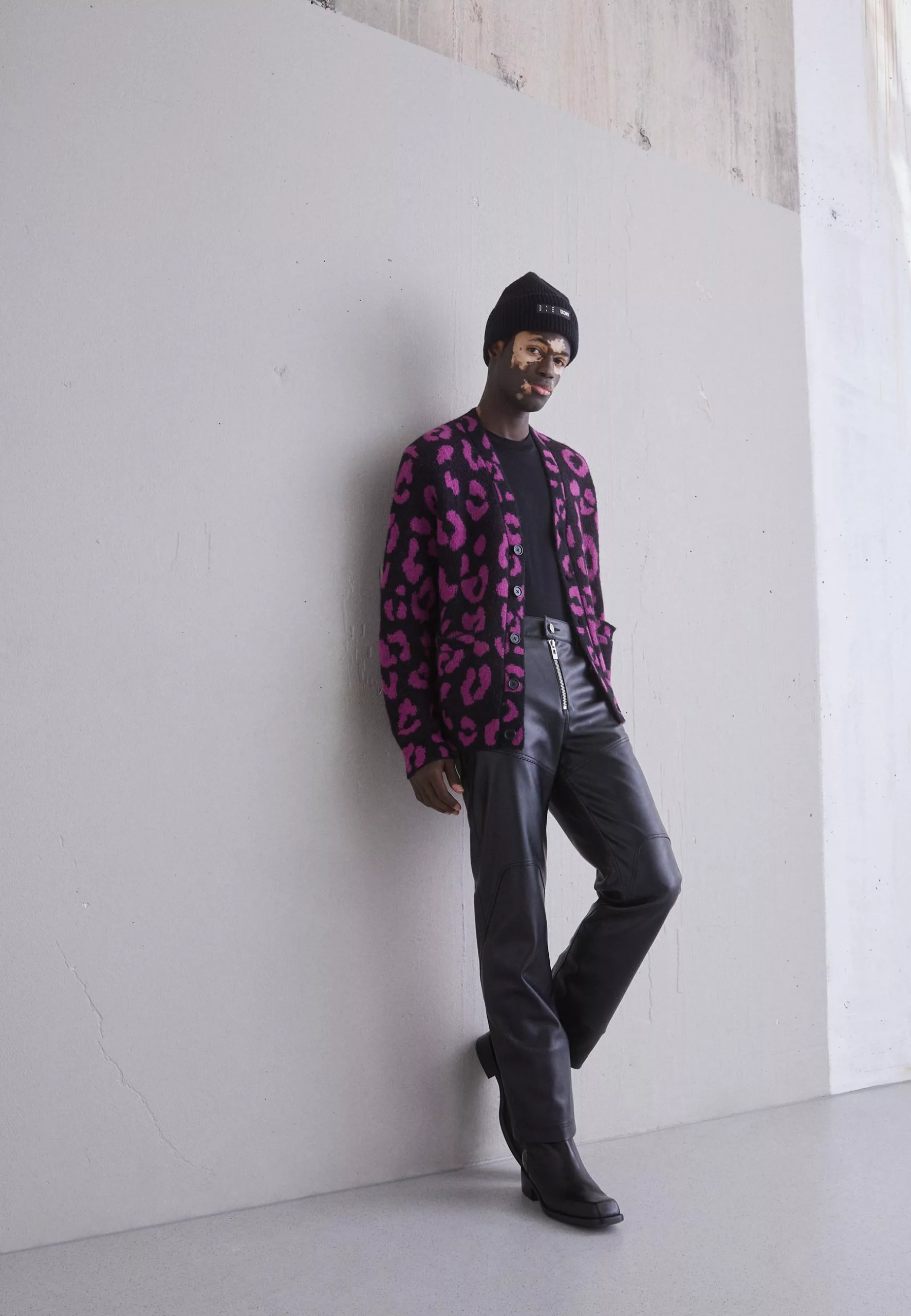 J.LINDEBERGLAZARO HAIRY CARDIGAN - Kofta - Wild Aster 2 J.LINDEBERGLAZARO HAIRY CARDIGAN - Kofta - Wild Aster - Bild 2