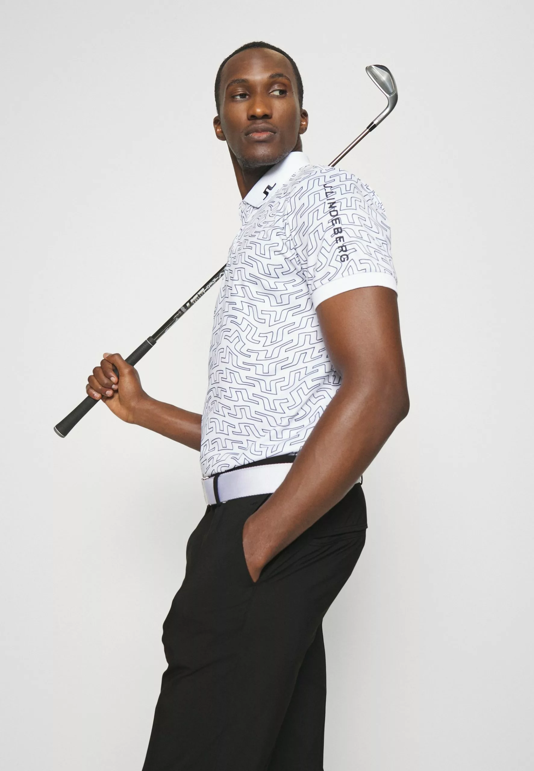 J.LINDEBERGELOF PANT - Tygbyxor - Black 4 J.LINDEBERGELOF PANT - Tygbyxor - Black - Bild 4