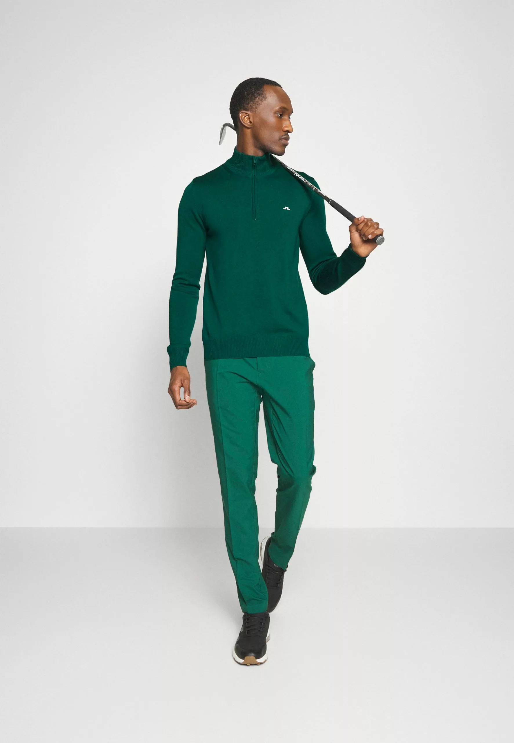 J.Lindeberg SportsKIAN ZIPPED SWEATER - Stickad Tröja - Rain Forest 2 J.Lindeberg SportsKIAN ZIPPED SWEATER - Stickad Tröja - Rain Forest - Bild 2