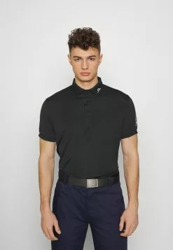 J.Lindeberg SportsTOUR TECH FIT GOLF - T-shirt Till Träning - Black