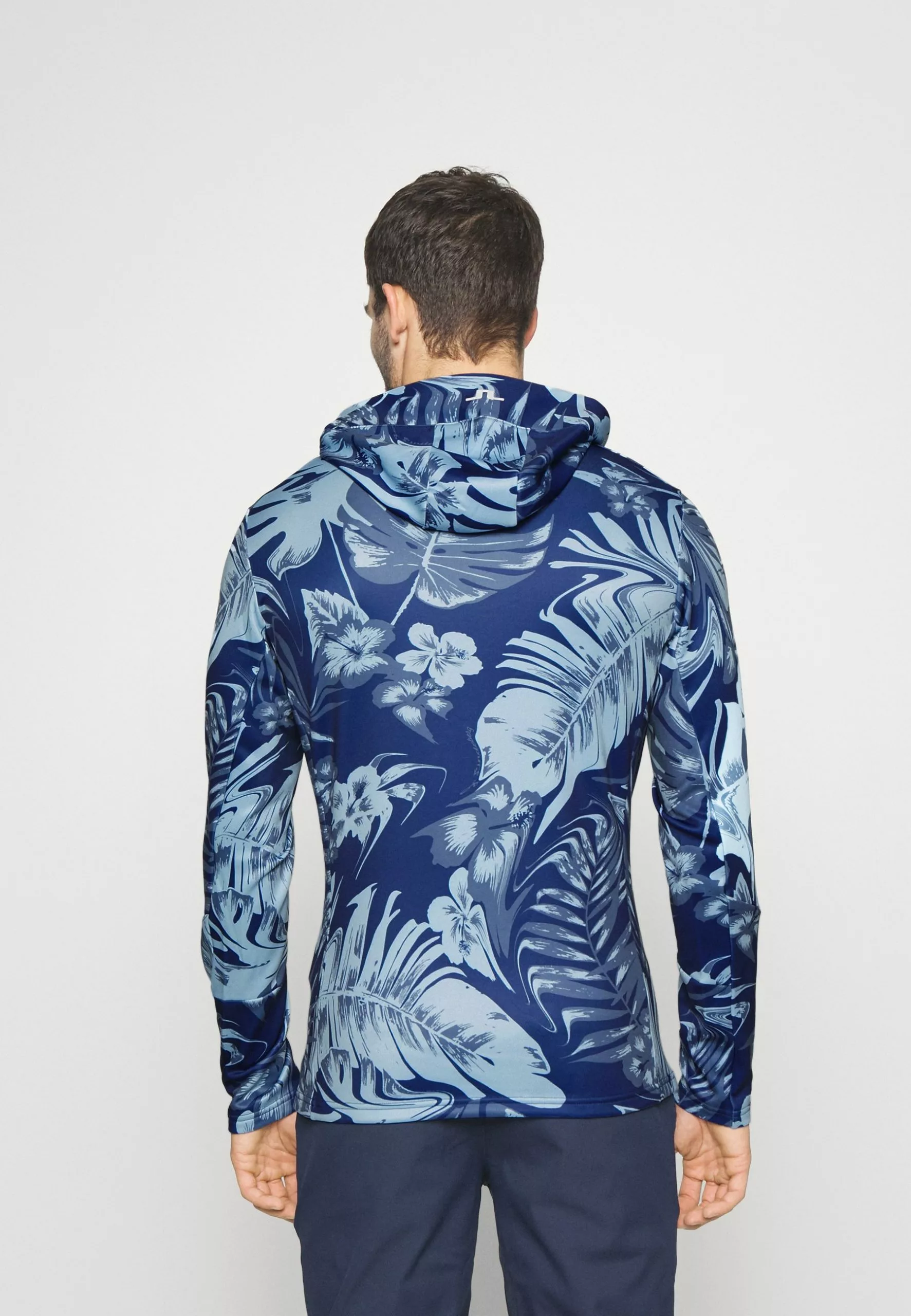 J.Lindeberg SportsAERIAL QUATER HOOD - Långärmad Tröja - Hibiscus Blue 3 J.Lindeberg SportsAERIAL QUATER HOOD - Långärmad Tröja - Hibiscus Blue - Bild 3