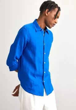 J.LINDEBERGCLEAN SHIRT - Skjorta - Lapis Blue