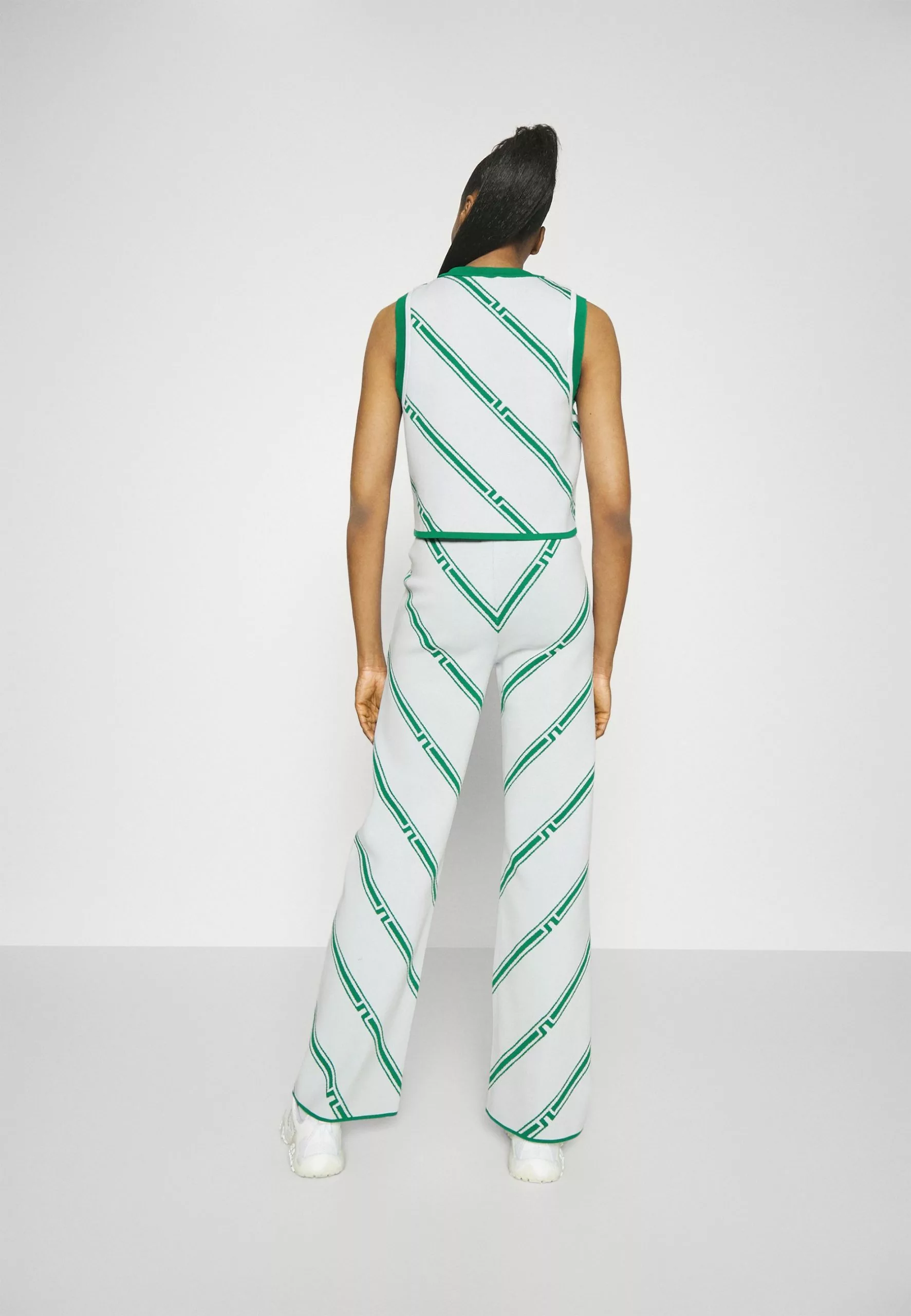 J.LINDEBERGEMMIE - Tygbyxor - Green Bias 3 J.LINDEBERGEMMIE - Tygbyxor - Green Bias - Bild 3