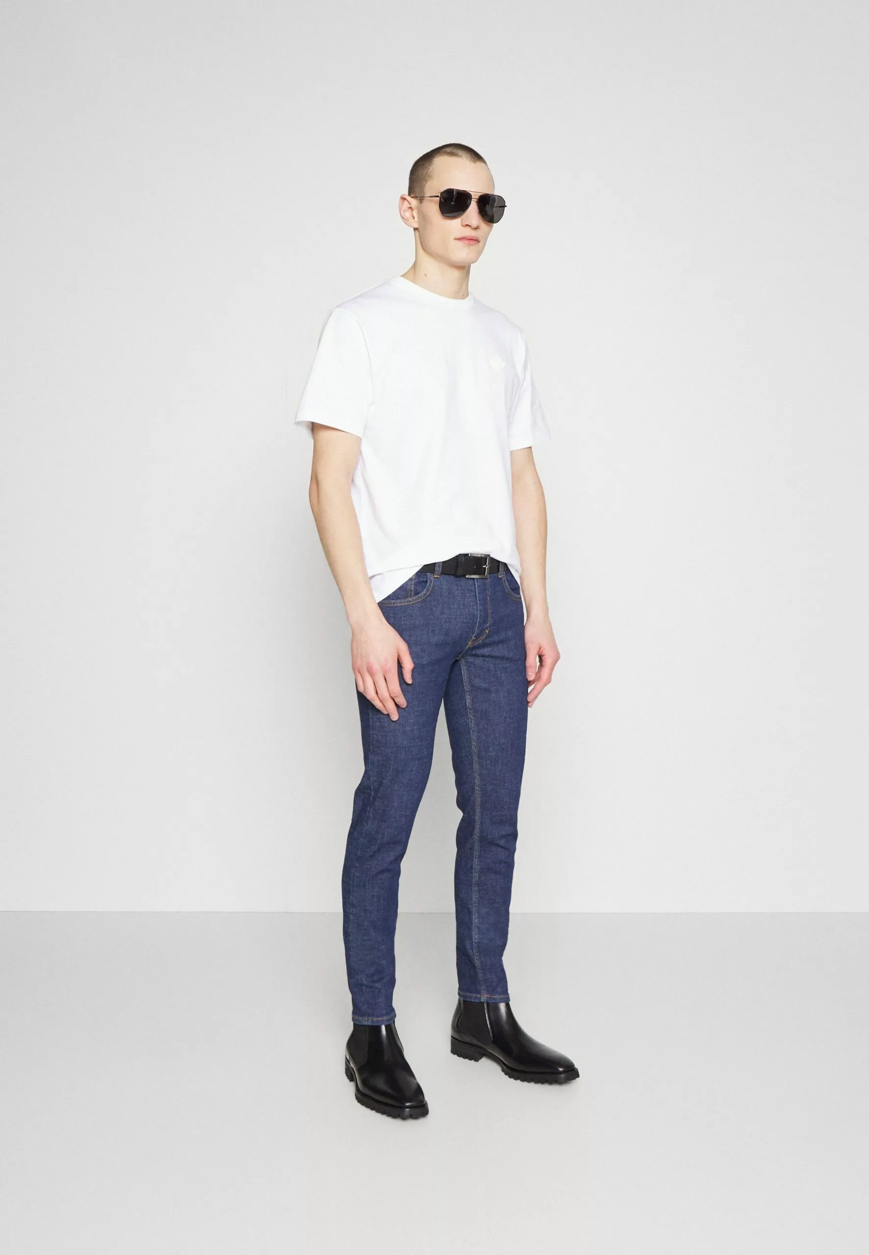 J.LINDEBERGDALE LOGO PATCH - T-shirt - Bas - White 2 J.LINDEBERGDALE LOGO PATCH - T-shirt - Bas - White - Bild 2