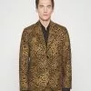 J.LINDEBERGELTON FLOCK LEOPARD - Blazer - Chipmunk