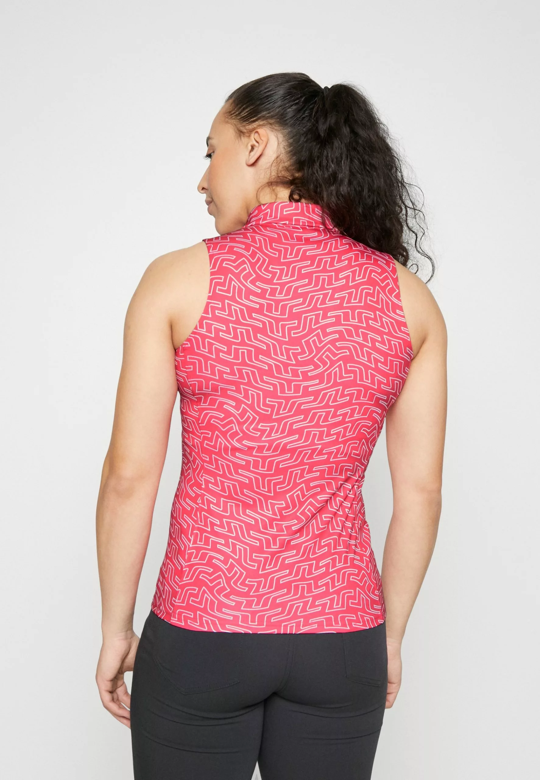 J.Lindeberg SportsDENA SLEEVELESS - Linne - Azalea Outline Bridge Swirl 3 J.Lindeberg SportsDENA SLEEVELESS - Linne - Azalea Outline Bridge Swirl - Bild 3