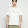 J.LINDEBERGDARCY LOGO TEE - T-shirt Med Print - Cloud White