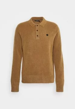 J.LINDEBERGYANN LOGO - Stickad Tröja - Chipmunk -J.Lindeberg Affär 63fd6036856f466791500ca77b8c2ec4