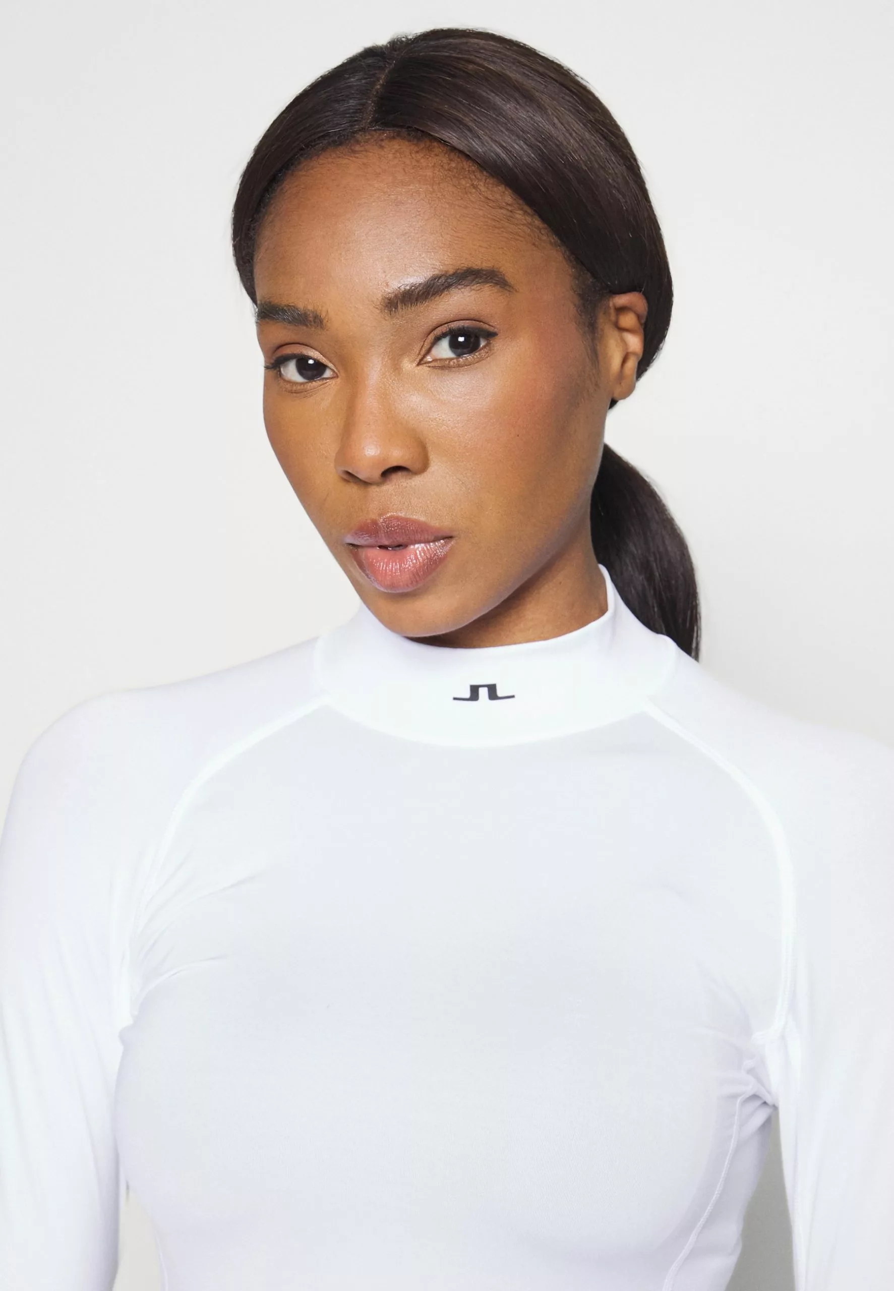 J.Lindeberg SportsASA SOFT COMPRESSION - T-shirt Till Träning - White 4 J.Lindeberg SportsASA SOFT COMPRESSION - T-shirt Till Träning - White - Bild 4