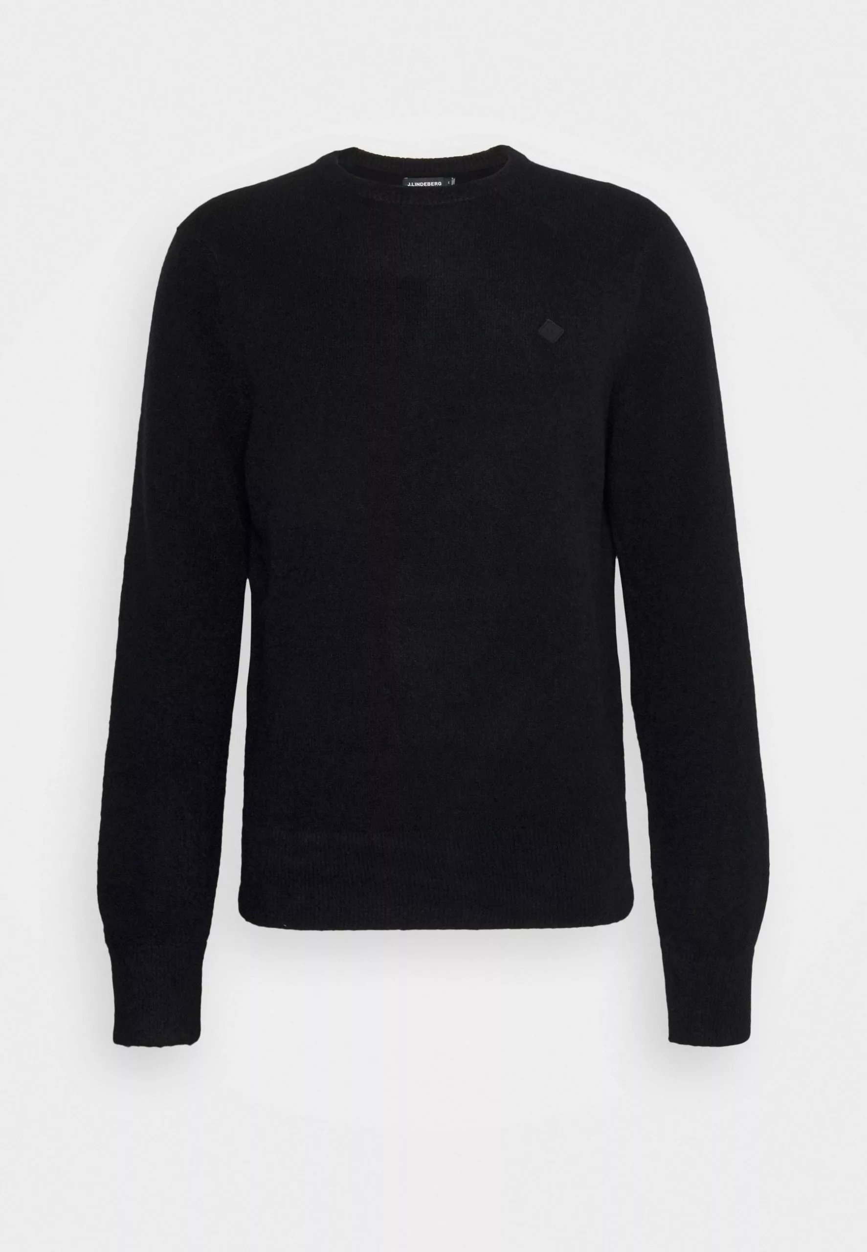 J.LINDEBERGYURI LOGO CREW - Stickad Tröja - Black 6 J.LINDEBERGYURI LOGO CREW - Stickad Tröja - Black - Bild 6