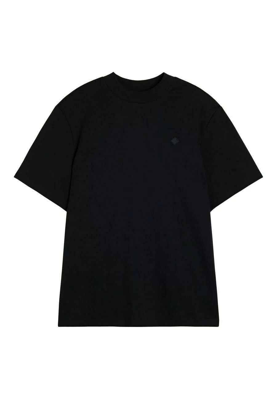 J.LINDEBERGADAN PATCH MOCK NECK - T-shirt - Bas - Black 5 J.LINDEBERGADAN PATCH MOCK NECK - T-shirt - Bas - Black - Bild 5