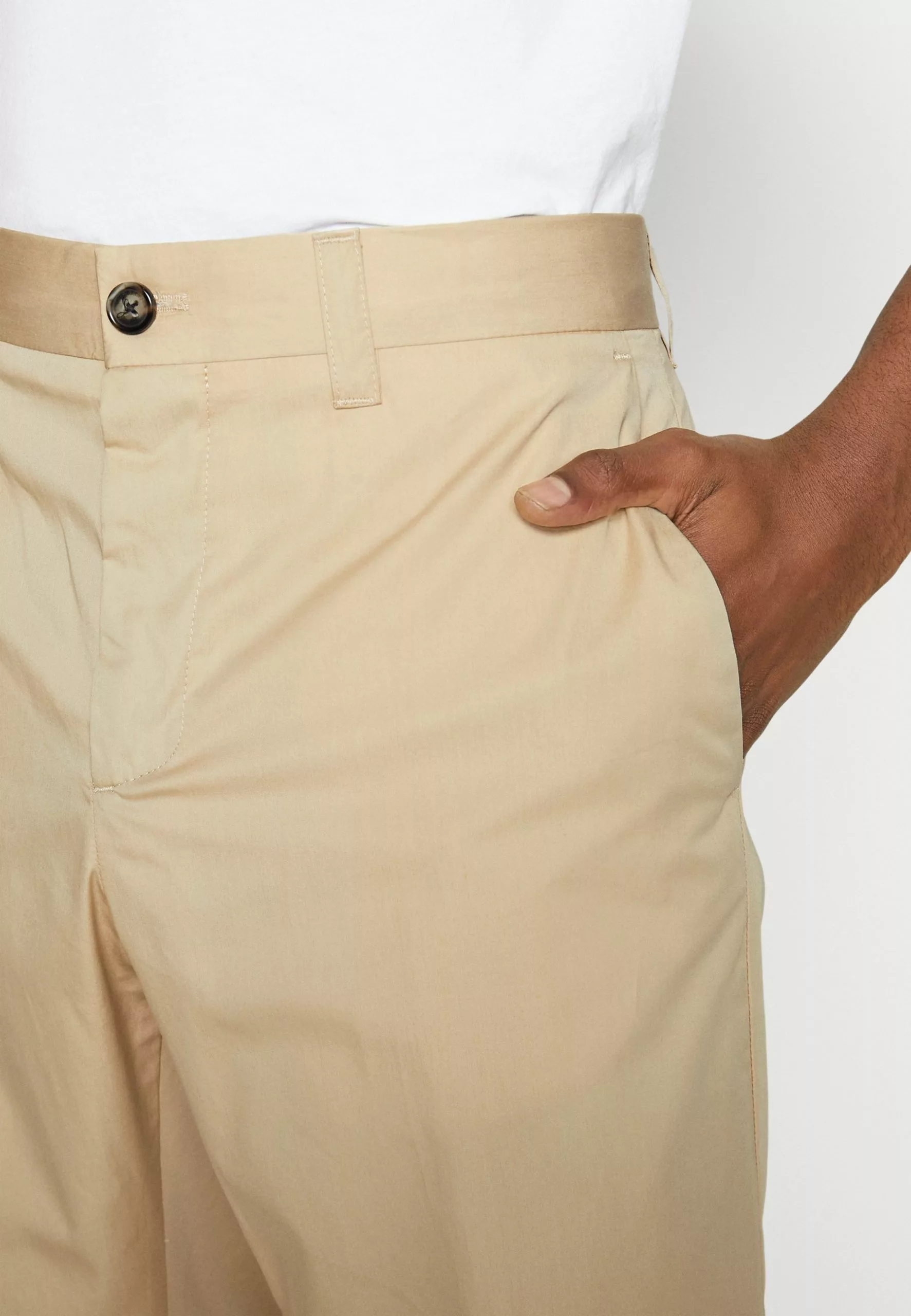J.LINDEBERGDROPPER LIGHT PANTS - Tygbyxor - Safari Beige 5 J.LINDEBERGDROPPER LIGHT PANTS - Tygbyxor - Safari Beige - Bild 5