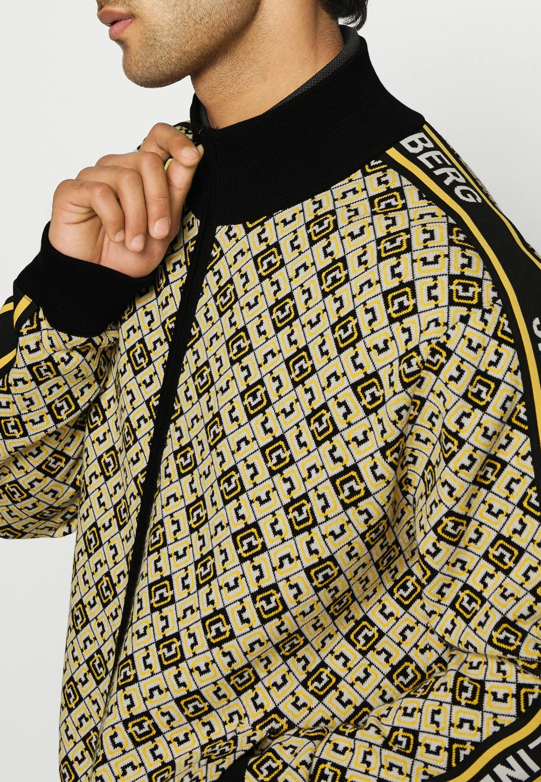 J.Lindeberg SportsMICRO CHECK - Tröja Med Dragkedja - Black 5 J.Lindeberg SportsMICRO CHECK - Tröja Med Dragkedja - Black - Bild 5