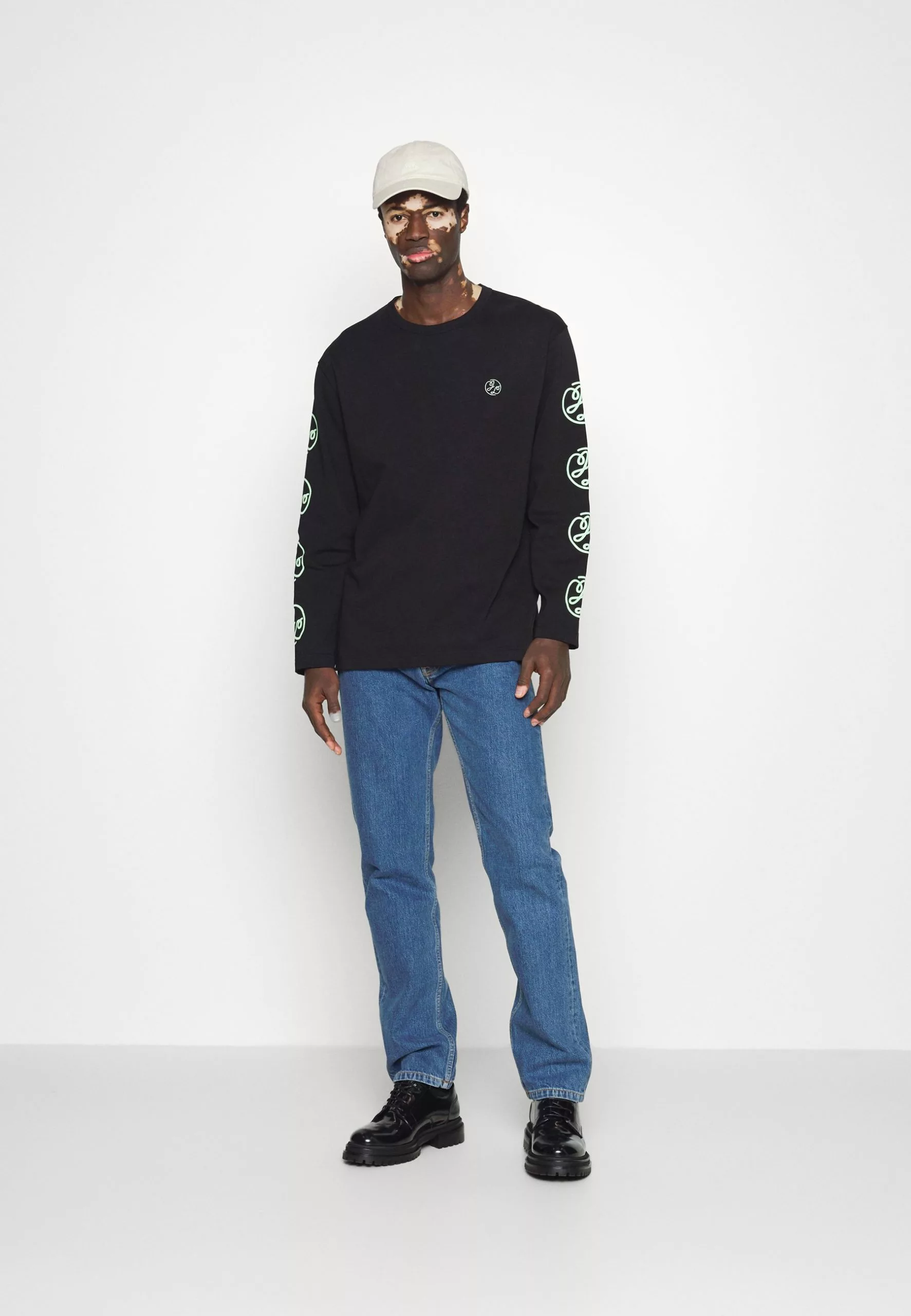 J.LINDEBERGCAMILO GRAPHIC - Långärmad Tröja - Black 5 J.LINDEBERGCAMILO GRAPHIC - Långärmad Tröja - Black - Bild 5