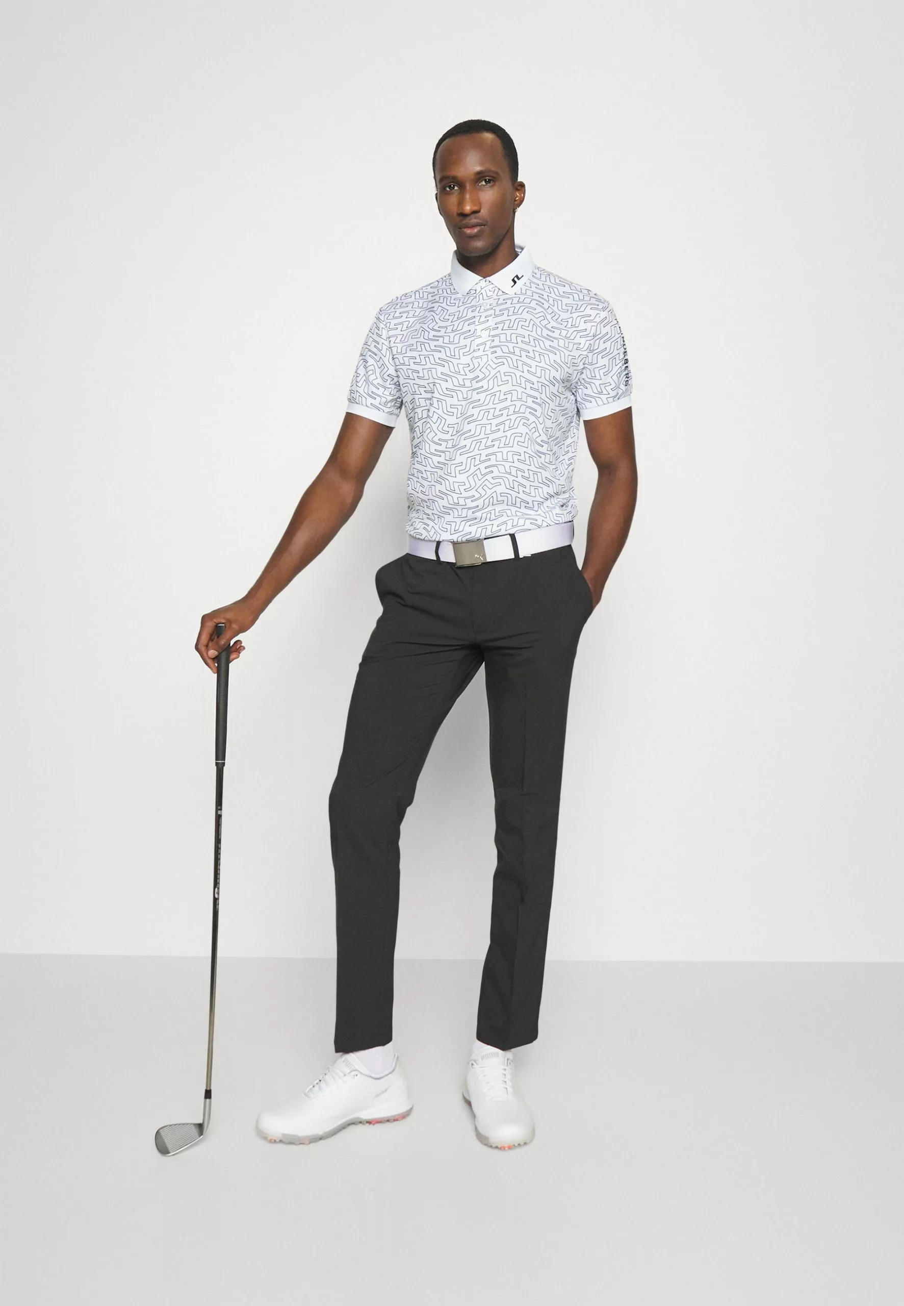 J.Lindeberg SportsTOUR TECH REG FIT PRINT - Piké - White 2 J.Lindeberg SportsTOUR TECH REG FIT PRINT - Piké - White - Bild 2