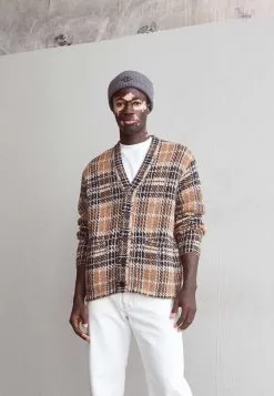 J.LINDEBERGLAZARO HAIRY CARDIGAN - Kofta - Chipmunk